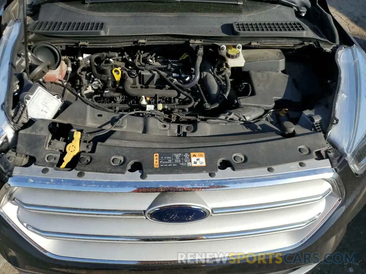 12 Photograph of a damaged car 1FMCU9HD9KUA81343 FORD ESCAPE 2019