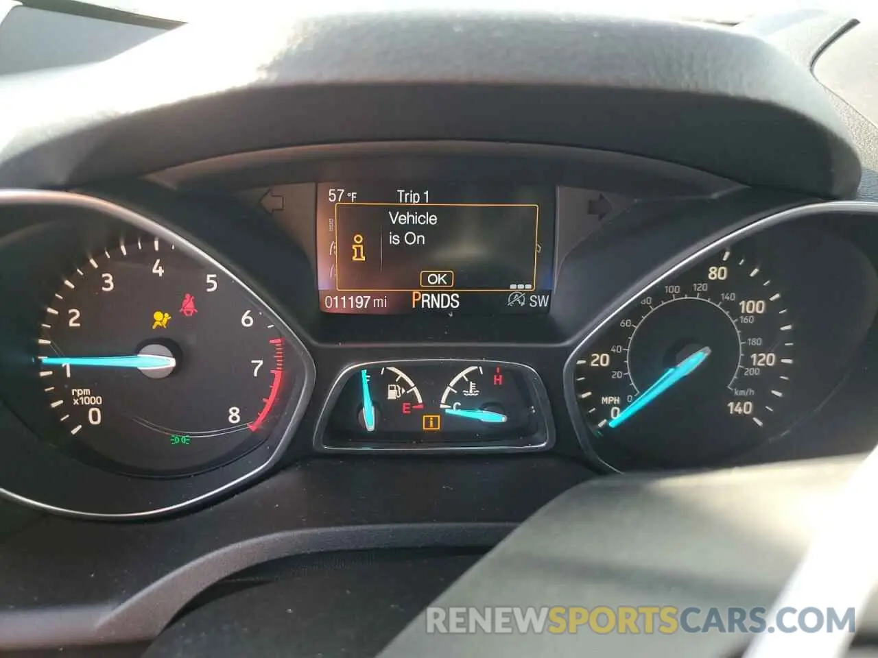 9 Photograph of a damaged car 1FMCU9HD9KUA81343 FORD ESCAPE 2019