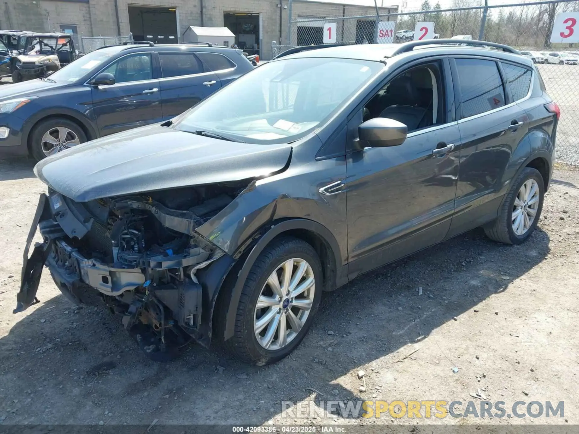 2 Photograph of a damaged car 1FMCU9HD9KUB73827 FORD ESCAPE 2019