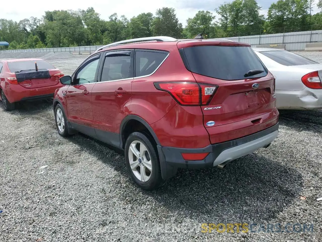 2 Photograph of a damaged car 1FMCU9J92KUA43846 FORD ESCAPE 2019