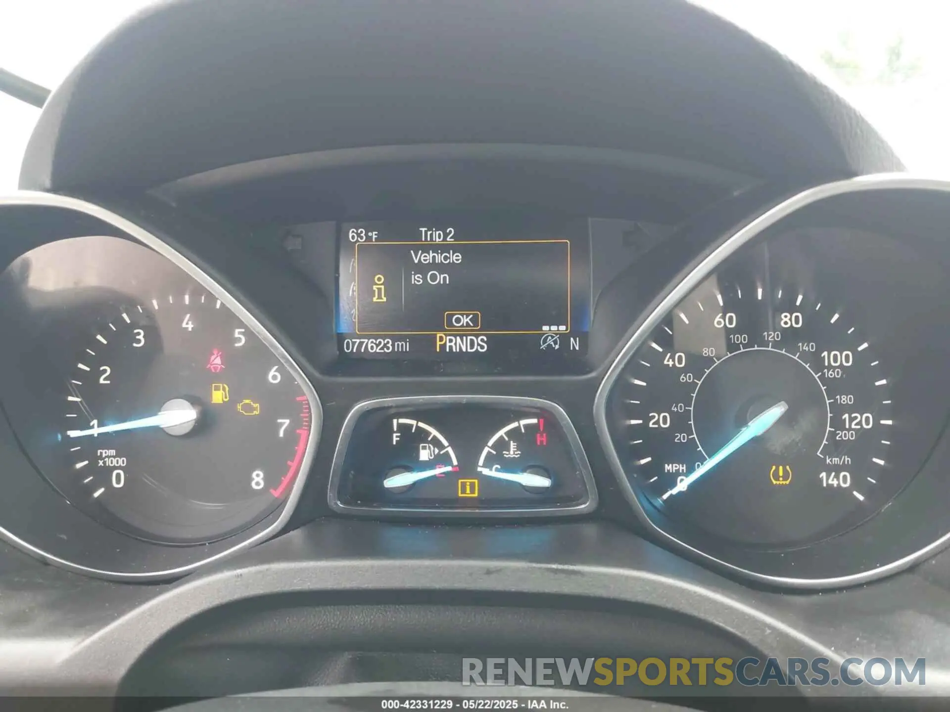 7 Photograph of a damaged car 1FMCU9J93KUC21330 FORD ESCAPE 2019
