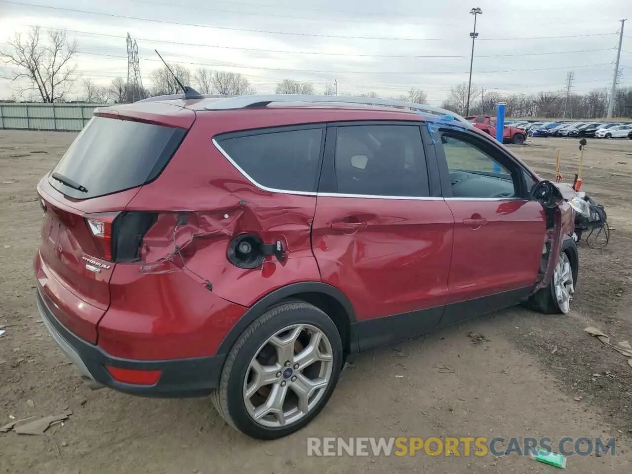 3 Фотография поврежденного автомобиля 1FMCU9J94KUB54821 FORD ESCAPE 2019