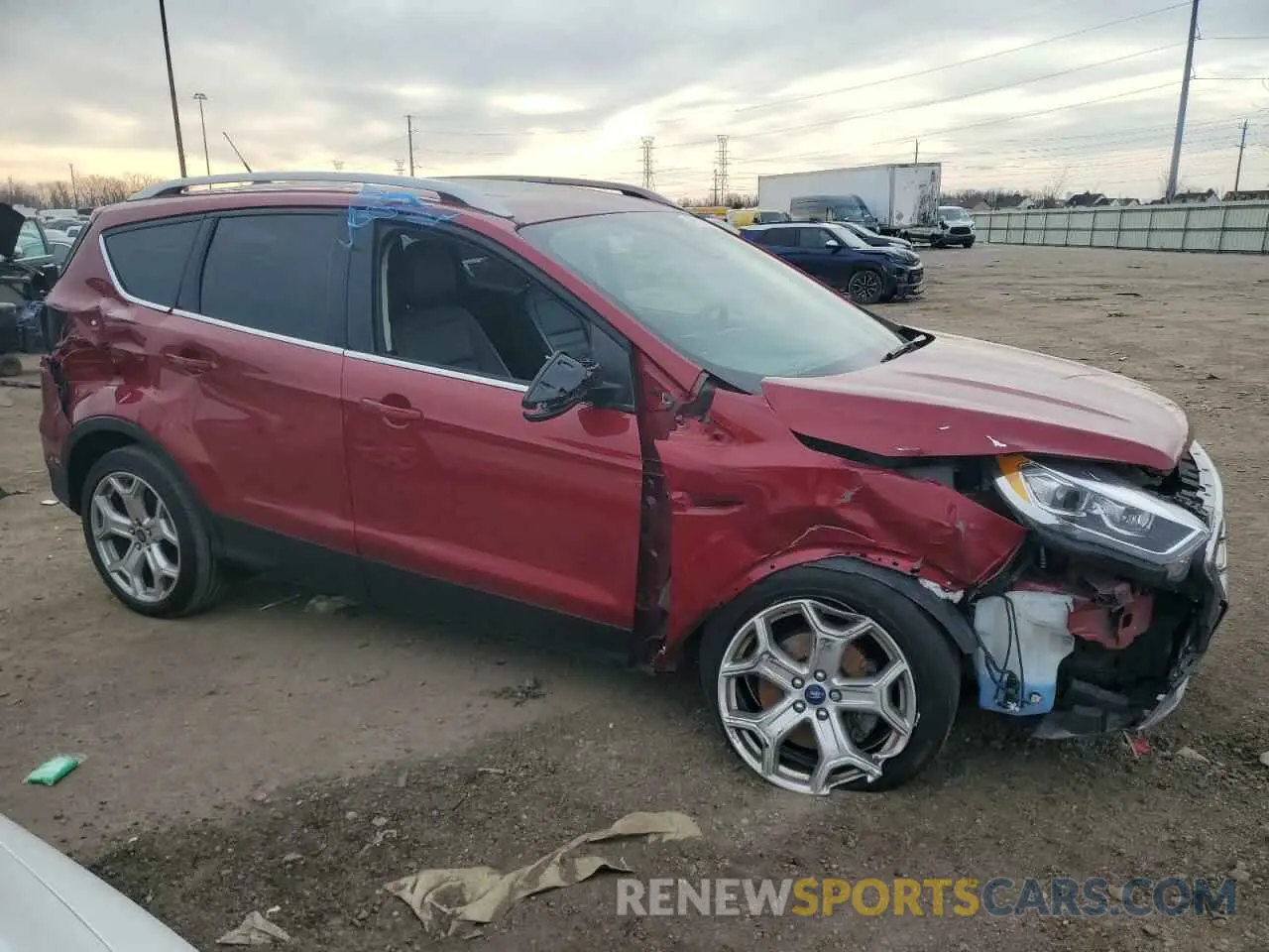 4 Фотография поврежденного автомобиля 1FMCU9J94KUB54821 FORD ESCAPE 2019