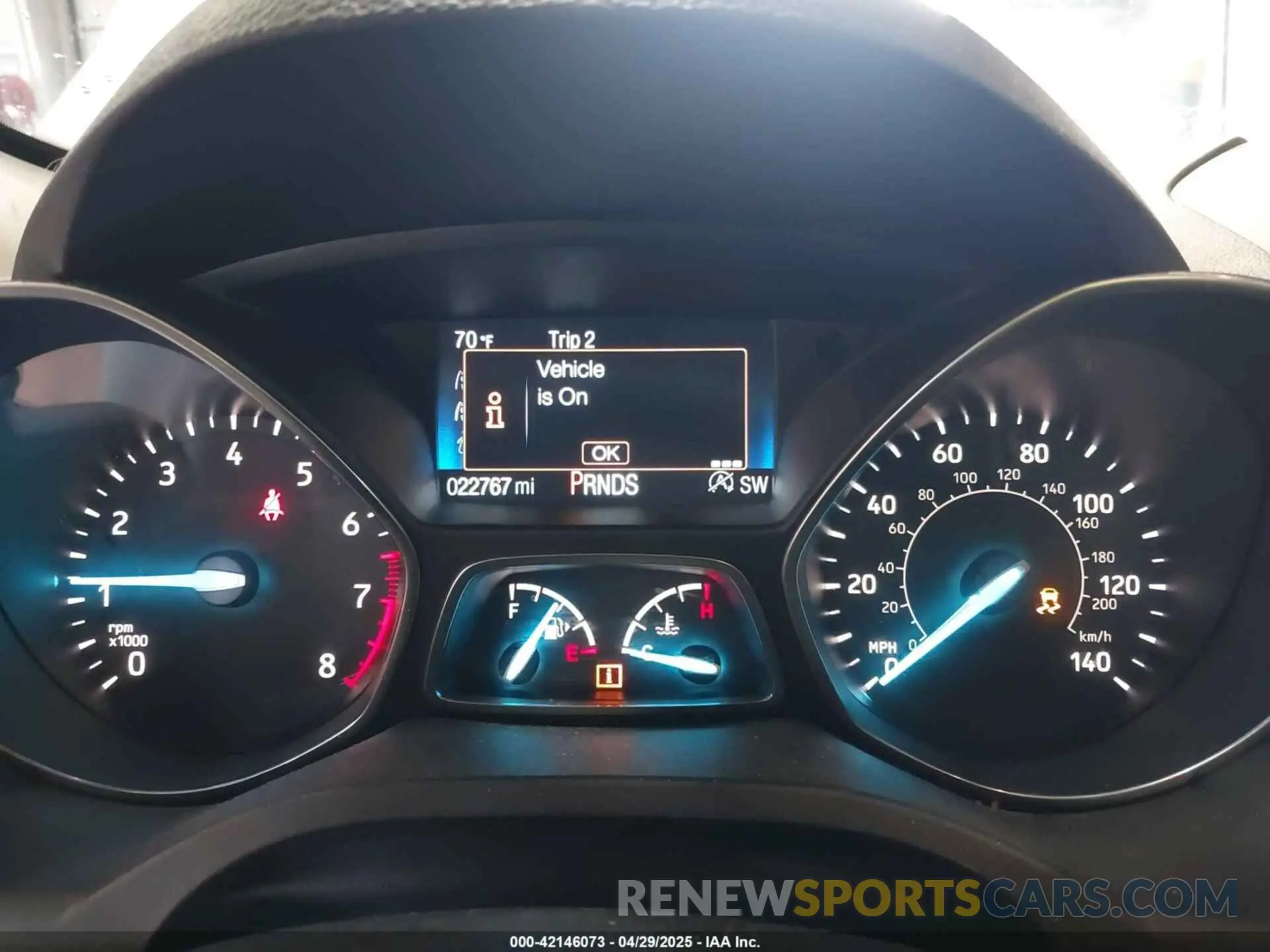 7 Фотография поврежденного автомобиля 1FMCU9J95KUA52315 FORD ESCAPE 2019