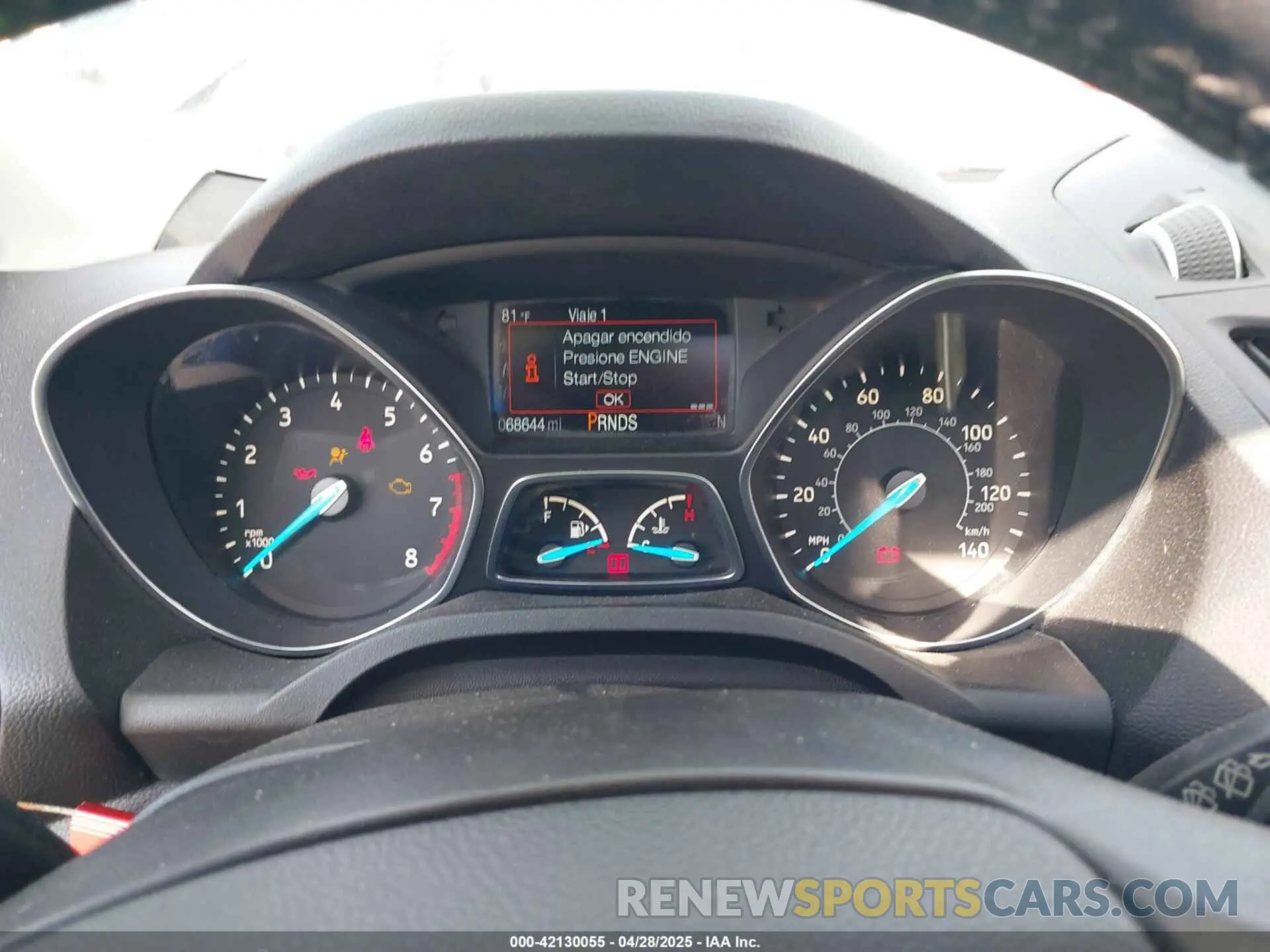 7 Фотография поврежденного автомобиля 1FMCU9J98KUA09510 FORD ESCAPE 2019