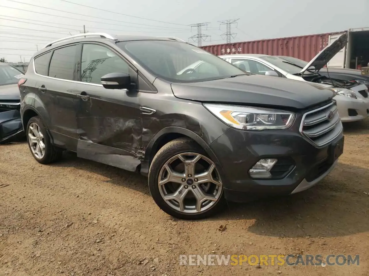4 Photograph of a damaged car 1FMCU9J98KUA56391 FORD ESCAPE 2019