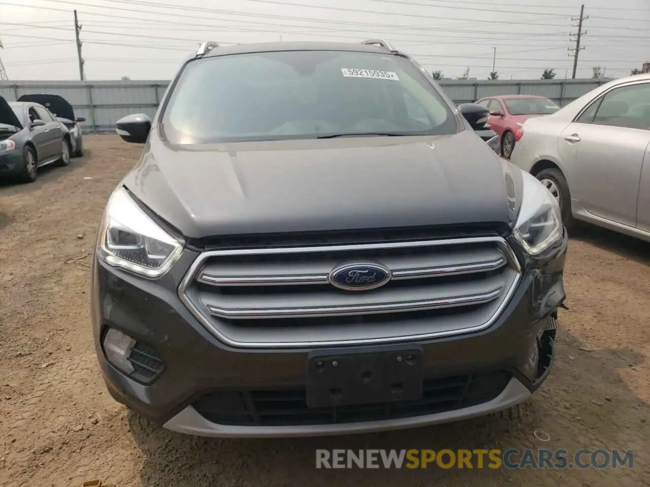 5 Photograph of a damaged car 1FMCU9J98KUA56391 FORD ESCAPE 2019