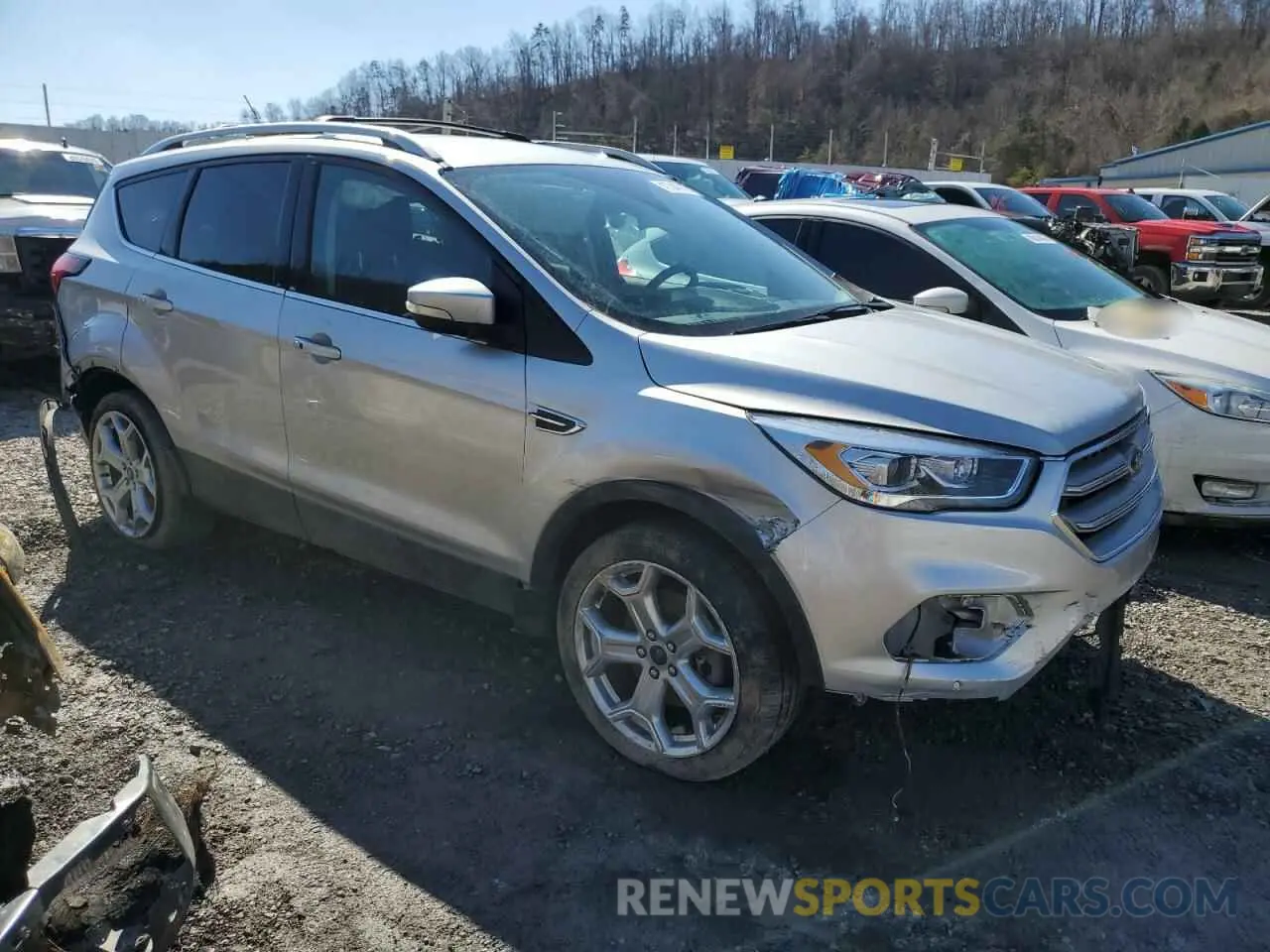 4 Photograph of a damaged car 1FMCU9J98KUB53669 FORD ESCAPE 2019
