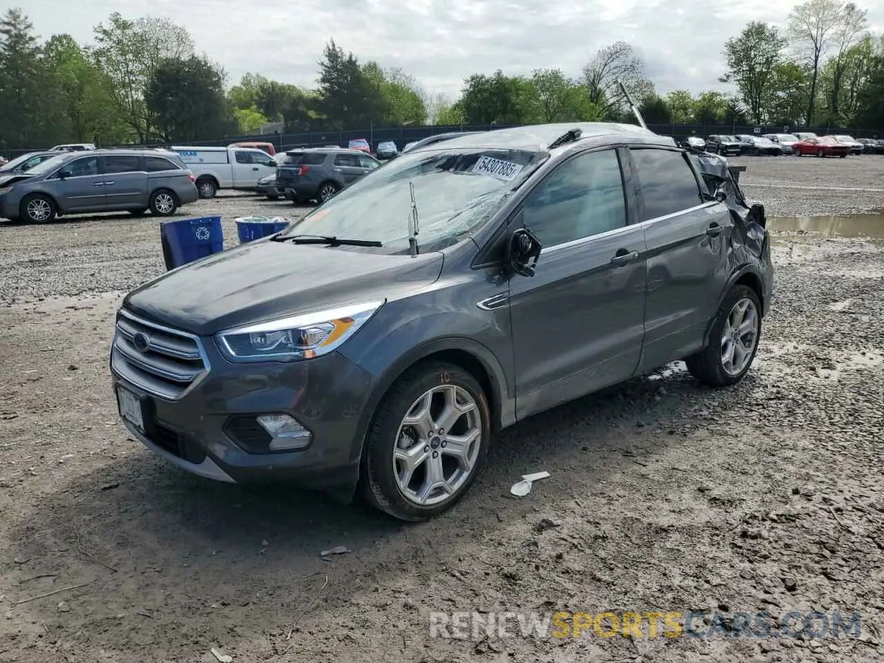 1 Фотография поврежденного автомобиля 1FMCU9J98KUB59293 FORD ESCAPE 2019