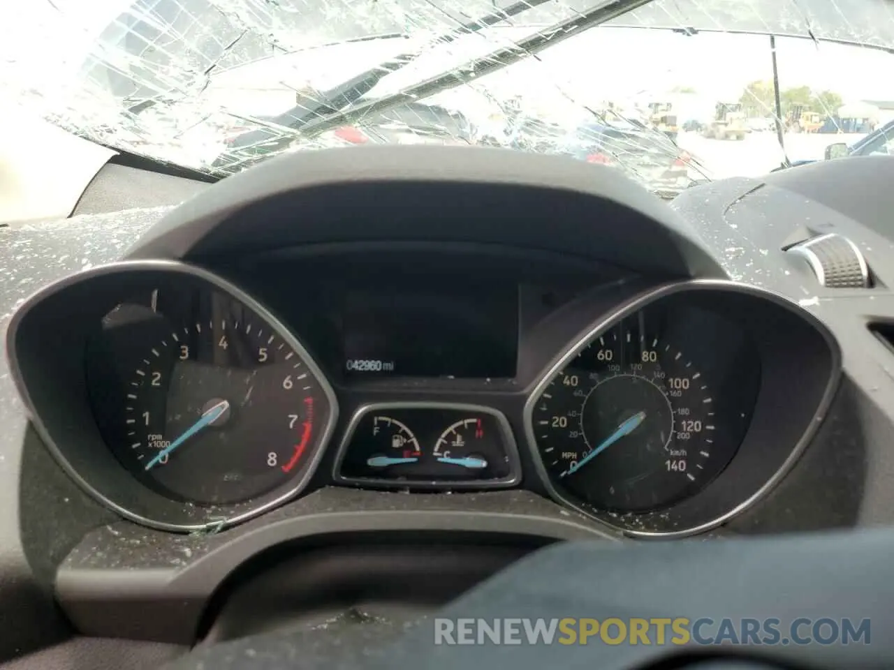 9 Фотография поврежденного автомобиля 1FMCU9J98KUB59293 FORD ESCAPE 2019