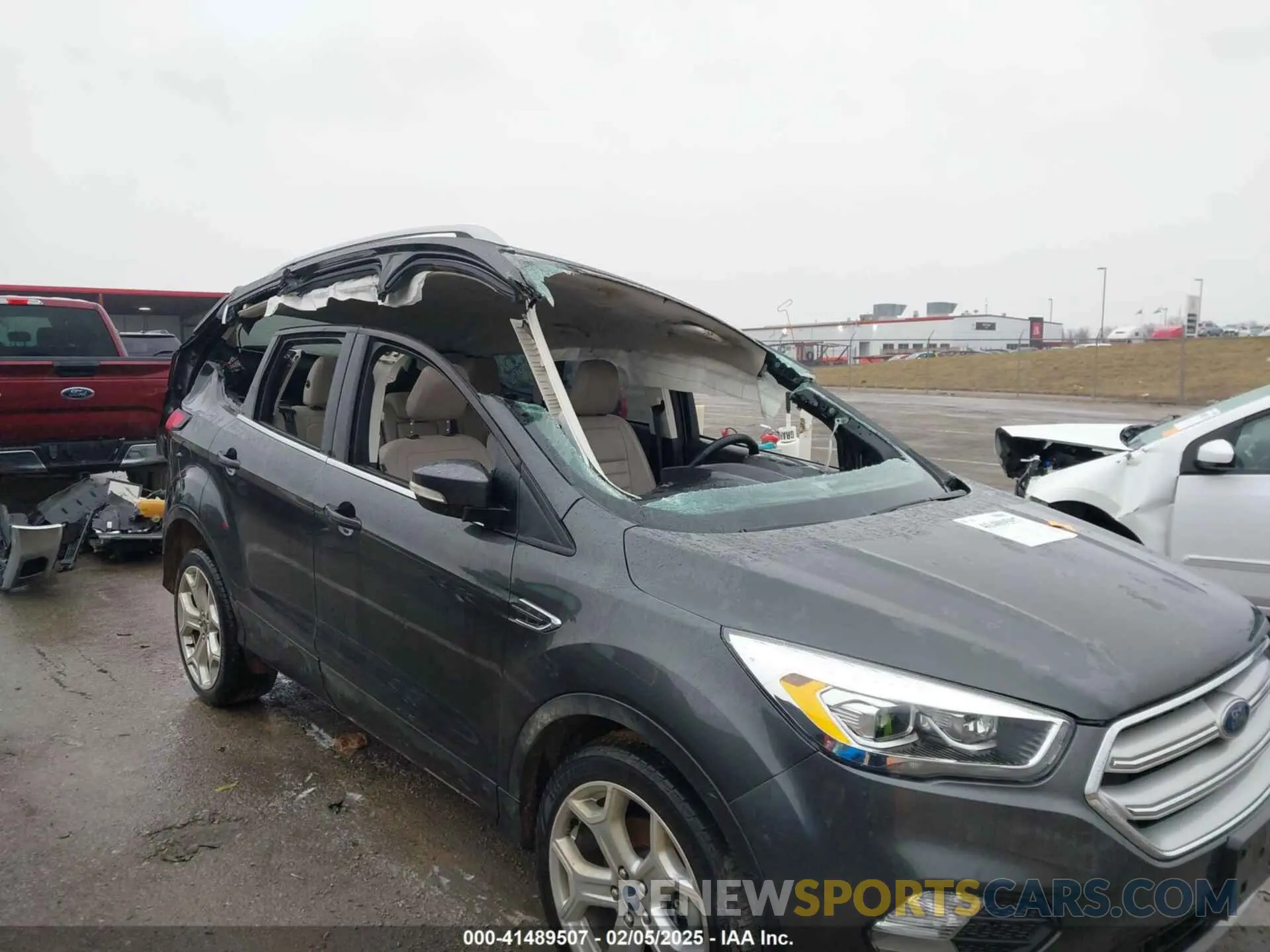 13 Photograph of a damaged car 1FMCU9J98KUC31190 FORD ESCAPE 2019