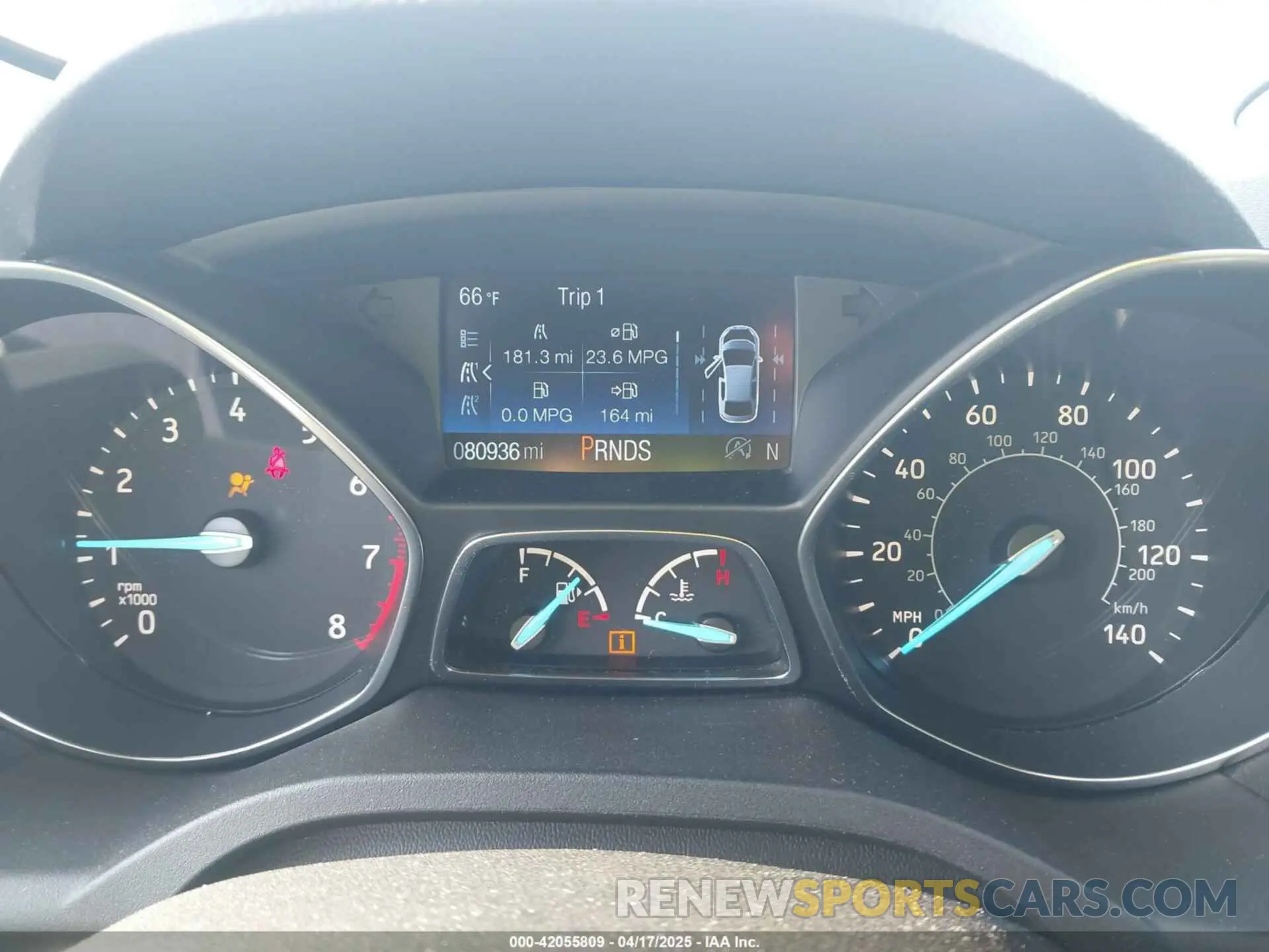 7 Photograph of a damaged car 1FMCU9J99KUA48204 FORD ESCAPE 2019