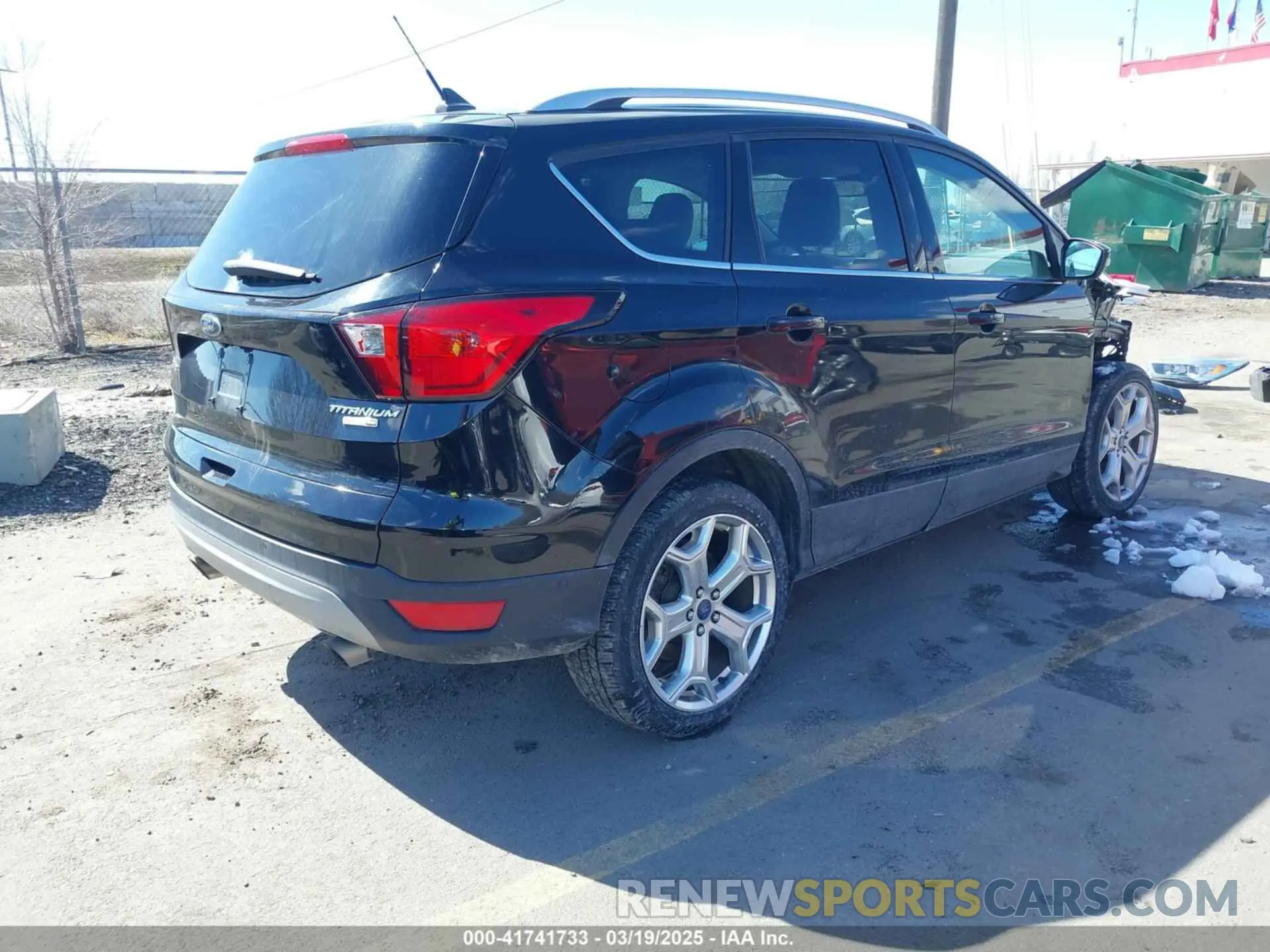 4 Photograph of a damaged car 1FMCU9J99KUC44157 FORD ESCAPE 2019