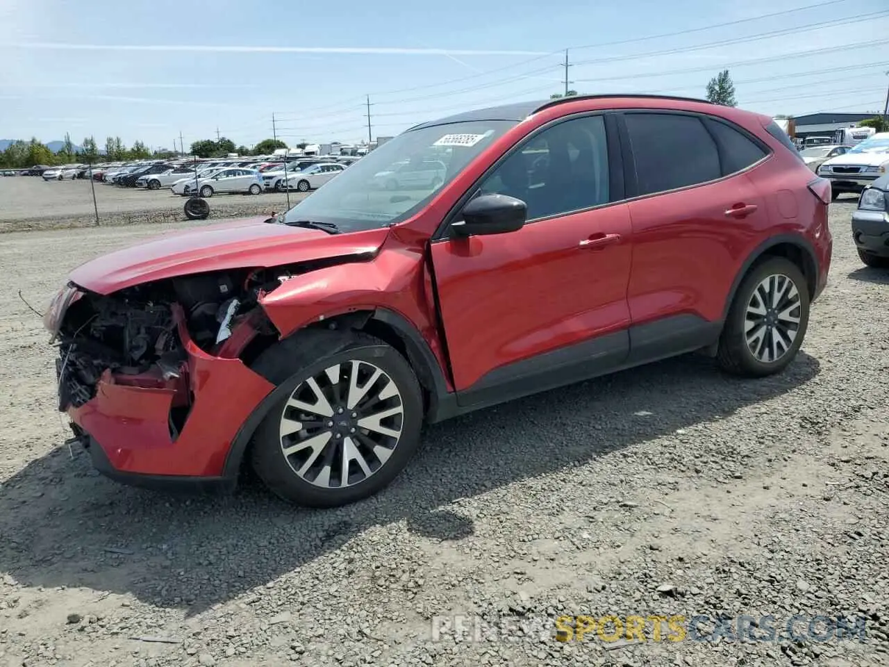 1 Photograph of a damaged car 1FMCU0BZ6LUC54396 FORD ESCAPE 2020