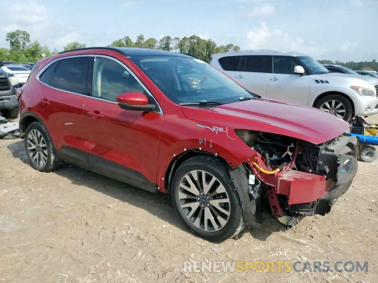 4 Фотография поврежденного автомобиля 1FMCU0DZ1LUA75325 FORD ESCAPE 2020