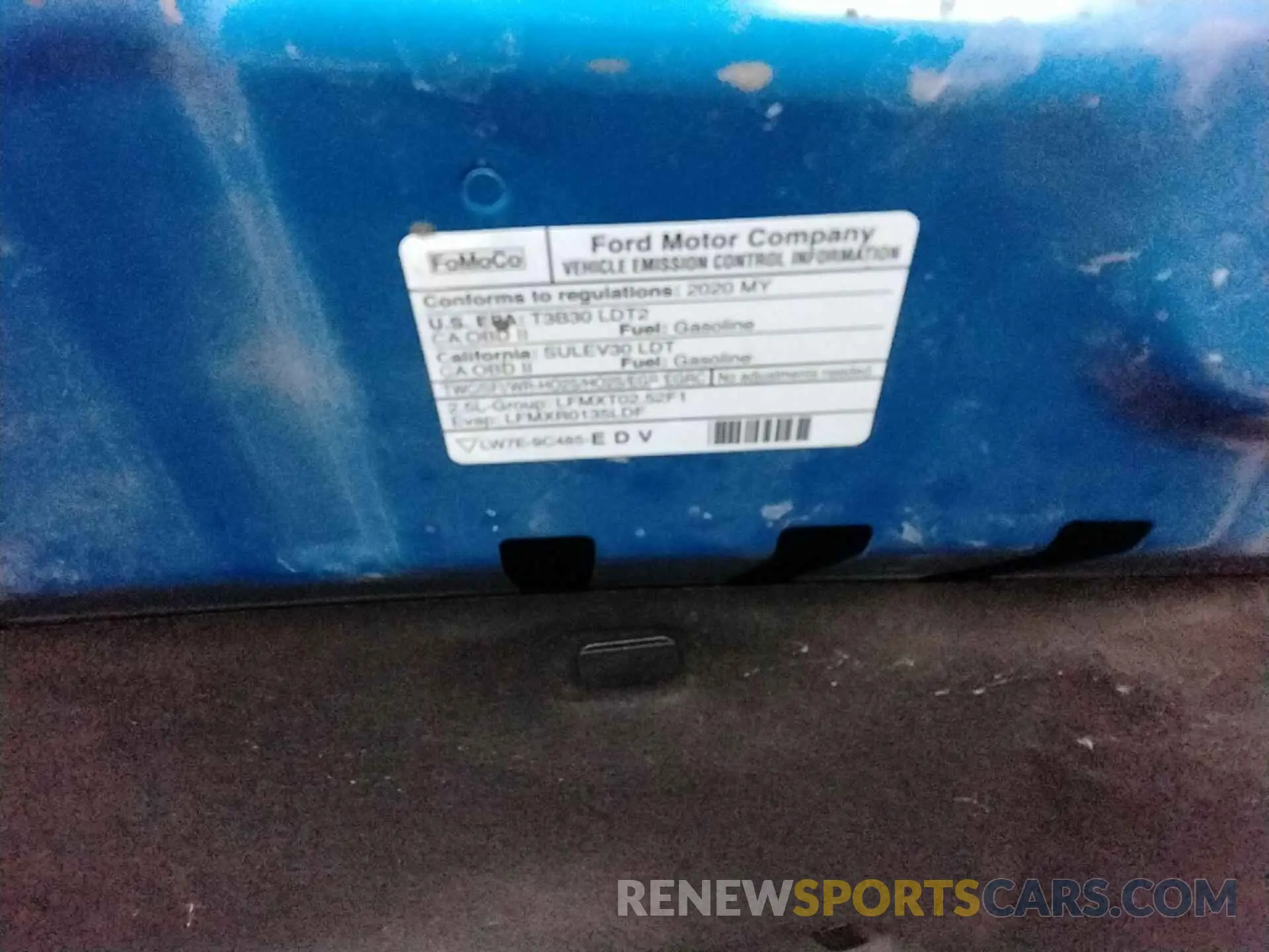 3 Фотография поврежденного автомобиля 1FMCU0DZ4LUC30014 FORD ESCAPE 2020