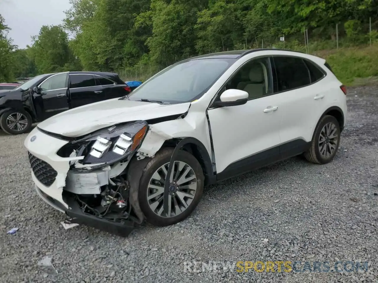 1 Photograph of a damaged car 1FMCU0DZ6LUA47407 FORD ESCAPE 2020