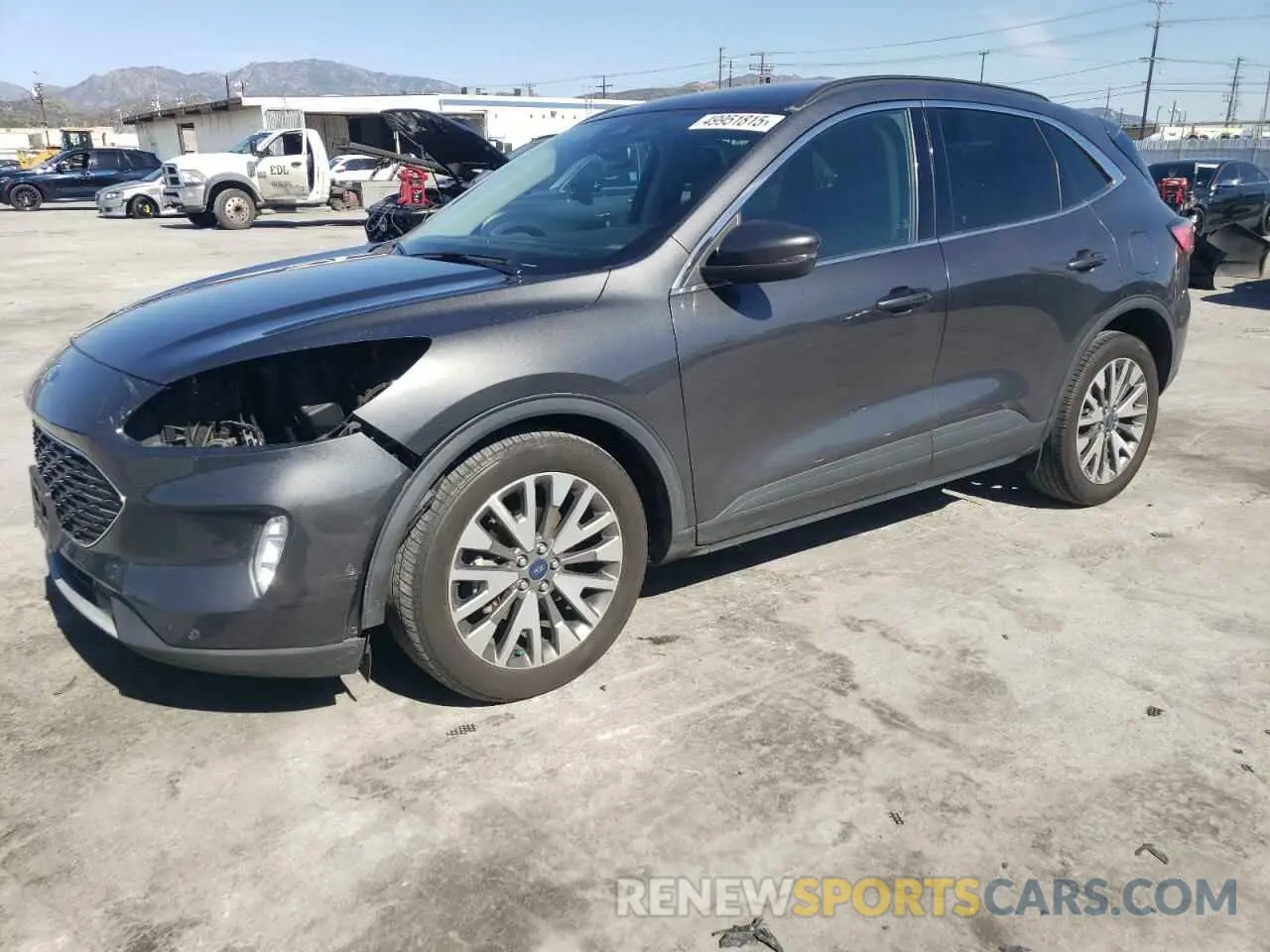 1 Photograph of a damaged car 1FMCU0DZXLUC23701 FORD ESCAPE 2020
