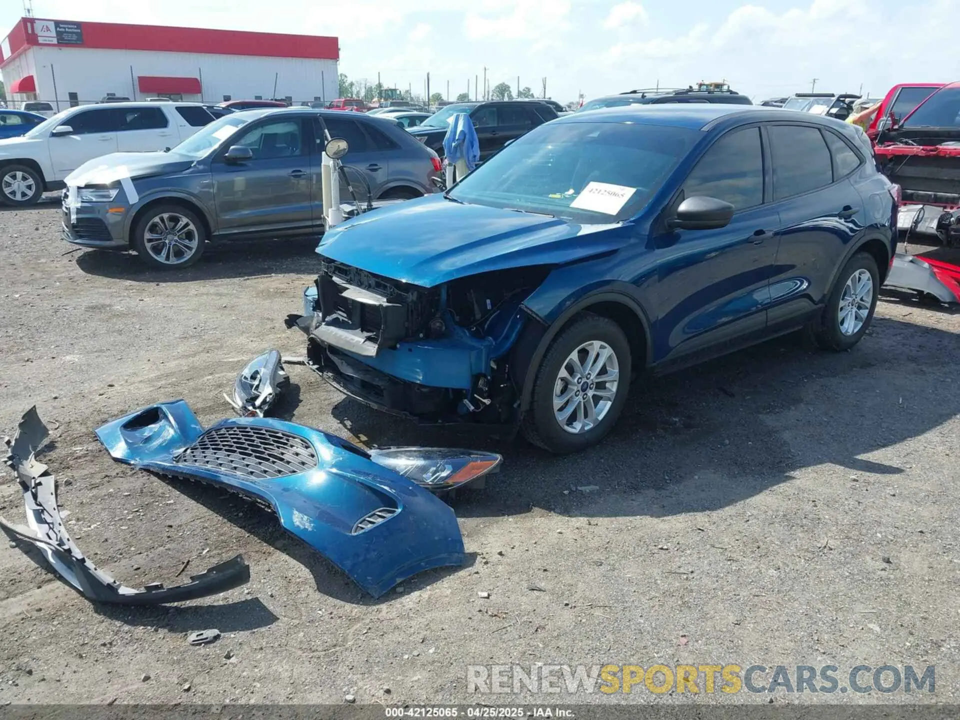 2 Photograph of a damaged car 1FMCU0F60LUC42504 FORD ESCAPE 2020