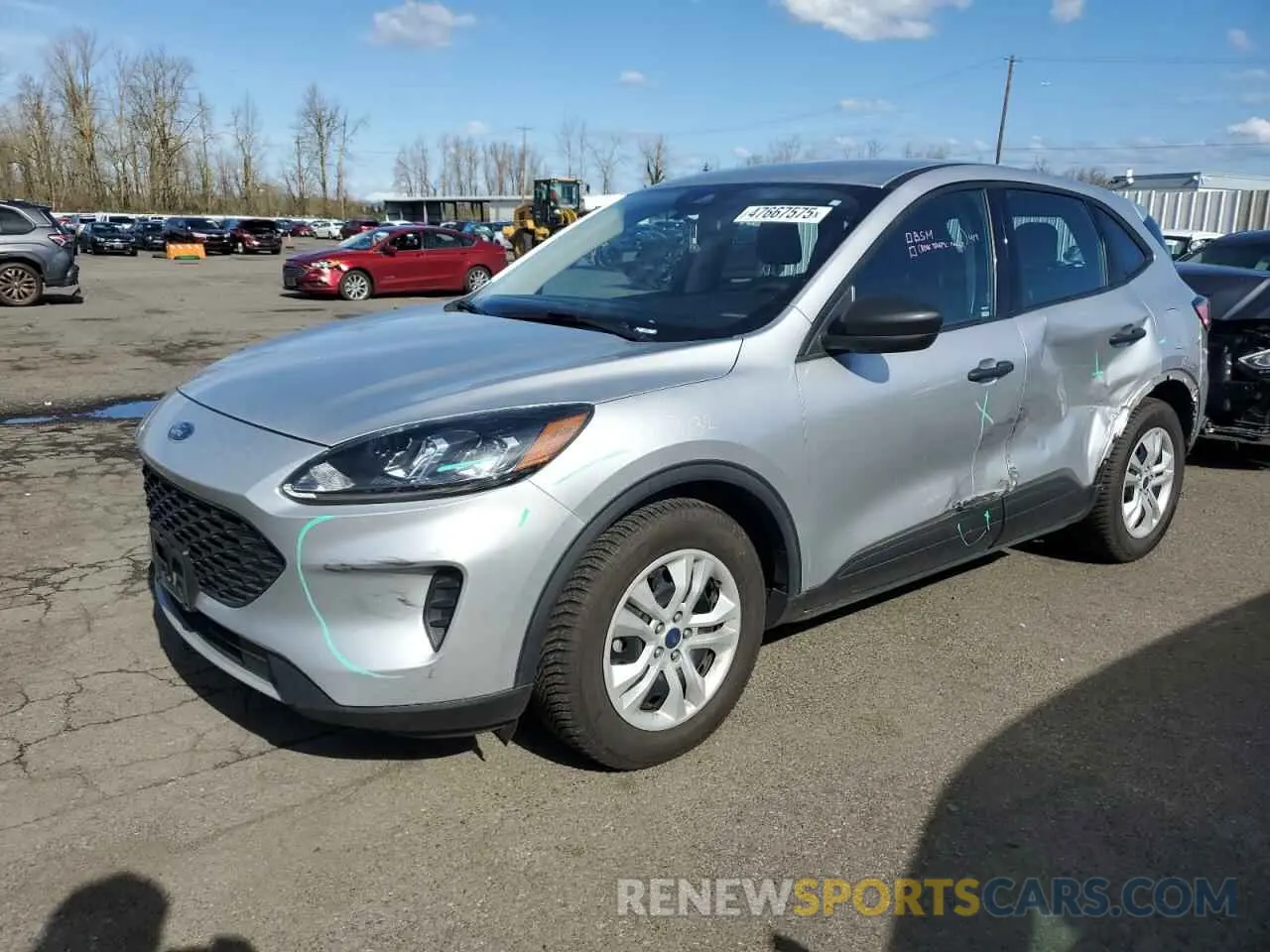 1 Фотография поврежденного автомобиля 1FMCU0F62LUA36908 FORD ESCAPE 2020