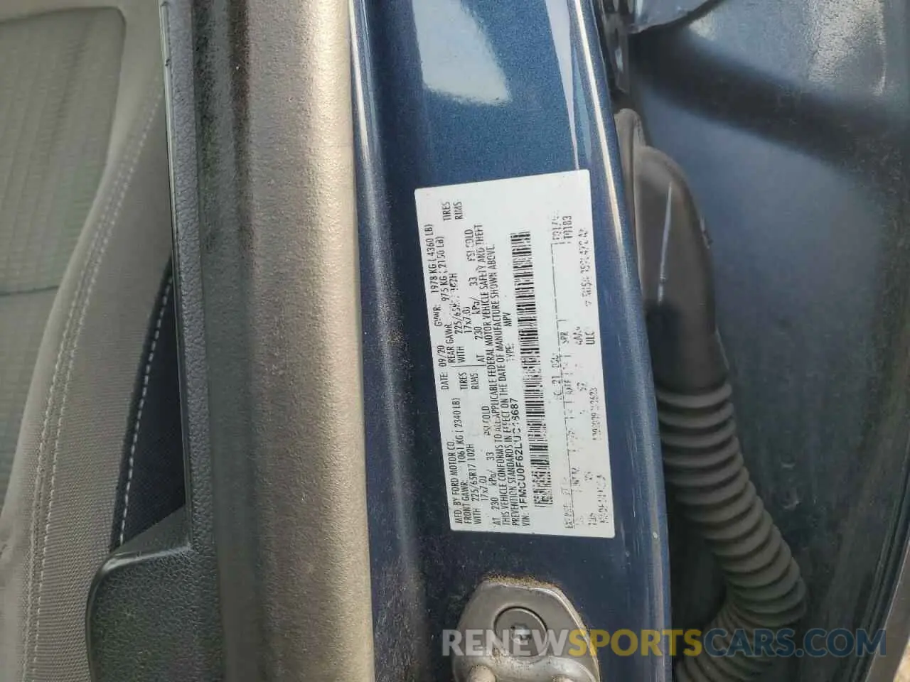 13 Фотография поврежденного автомобиля 1FMCU0F62LUC18687 FORD ESCAPE 2020