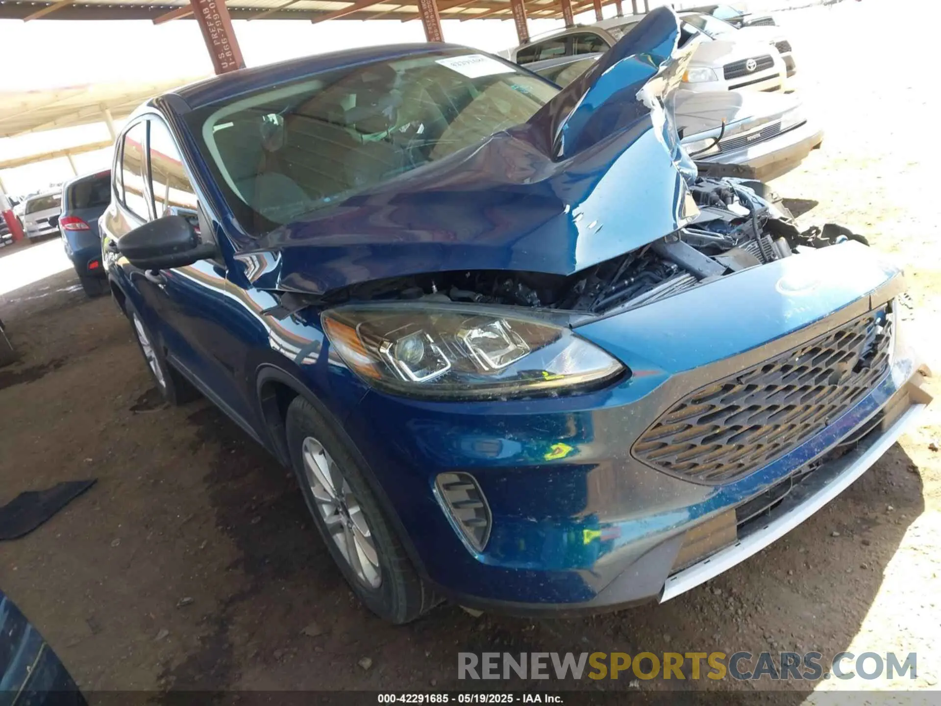 1 Photograph of a damaged car 1FMCU0F63LUA57573 FORD ESCAPE 2020