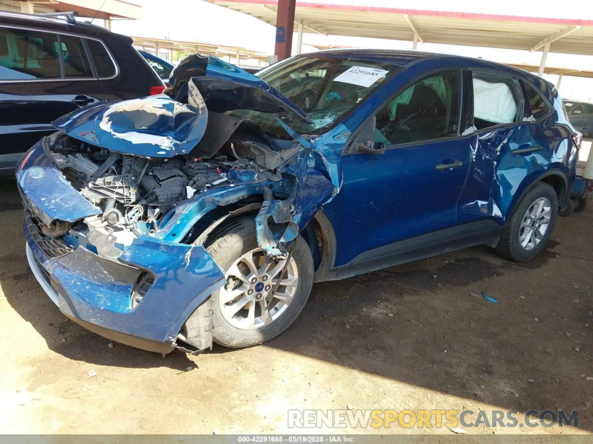 2 Photograph of a damaged car 1FMCU0F63LUA57573 FORD ESCAPE 2020