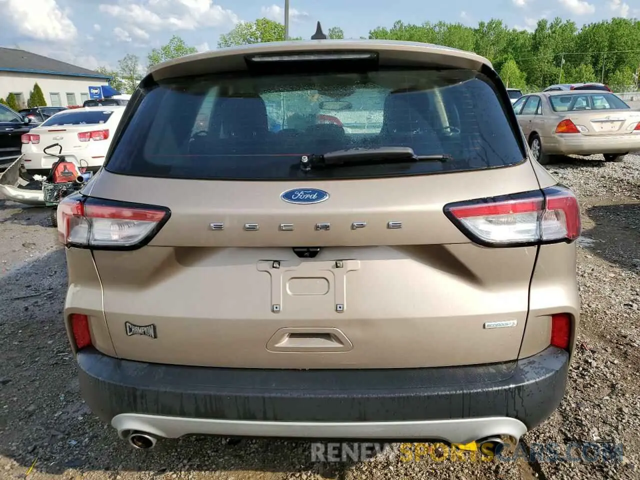 6 Фотография поврежденного автомобиля 1FMCU0F67LUB96511 FORD ESCAPE 2020