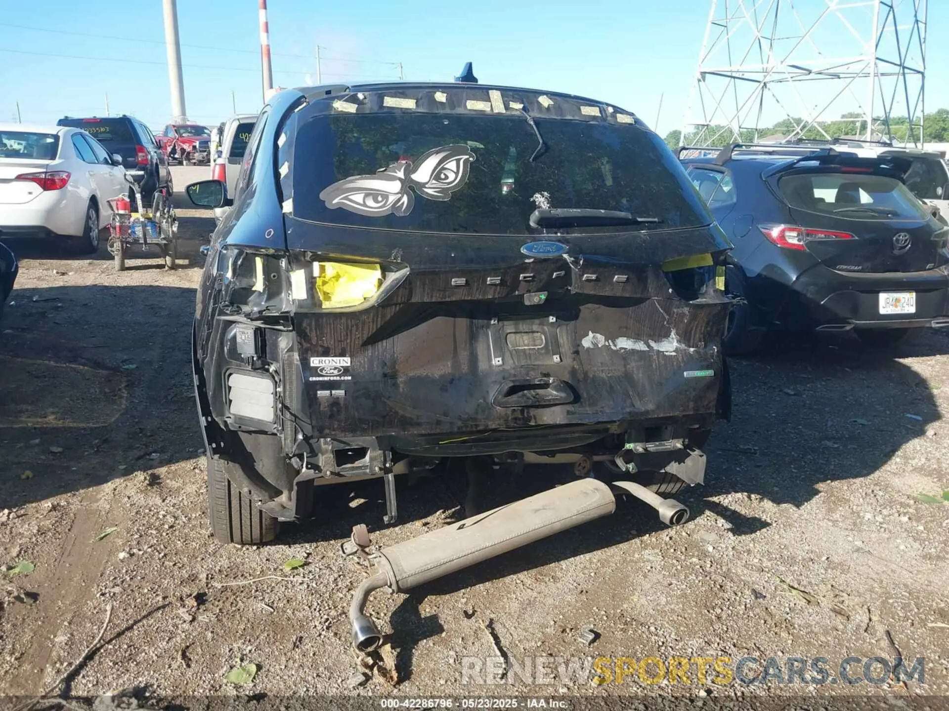 6 Фотография поврежденного автомобиля 1FMCU0G61LUA29107 FORD ESCAPE 2020