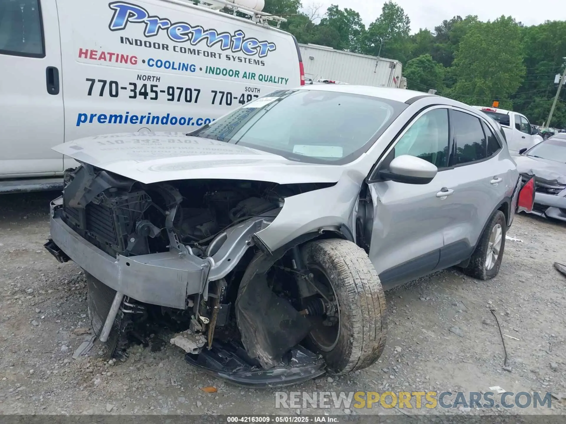 2 Photograph of a damaged car 1FMCU0G63LUA45809 FORD ESCAPE 2020