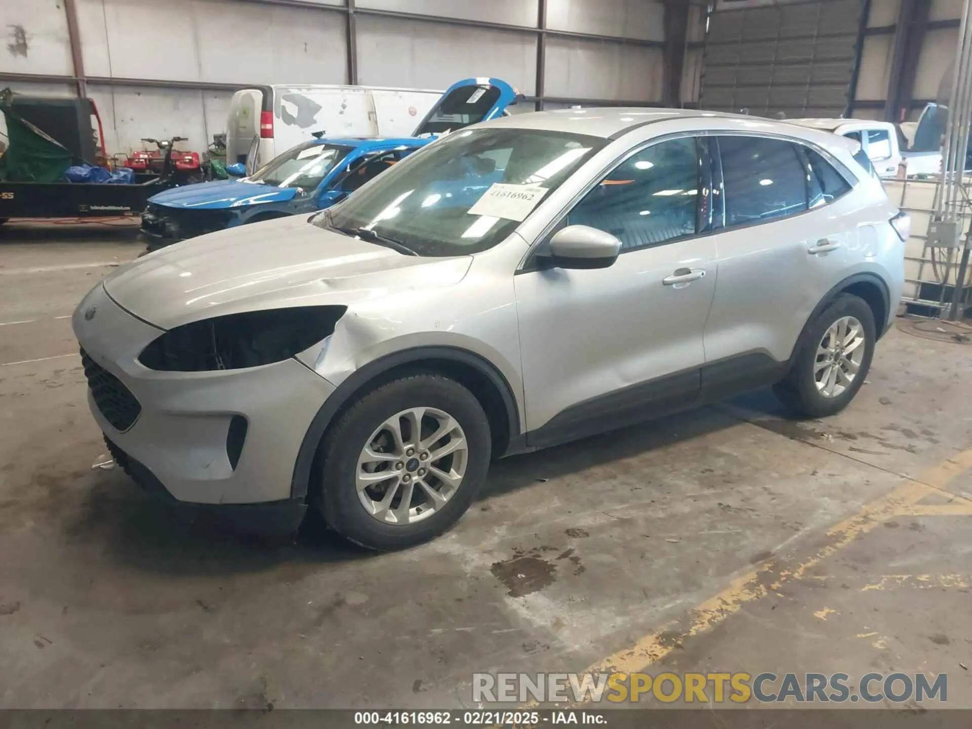 2 Photograph of a damaged car 1FMCU0G65LUA93649 FORD ESCAPE 2020