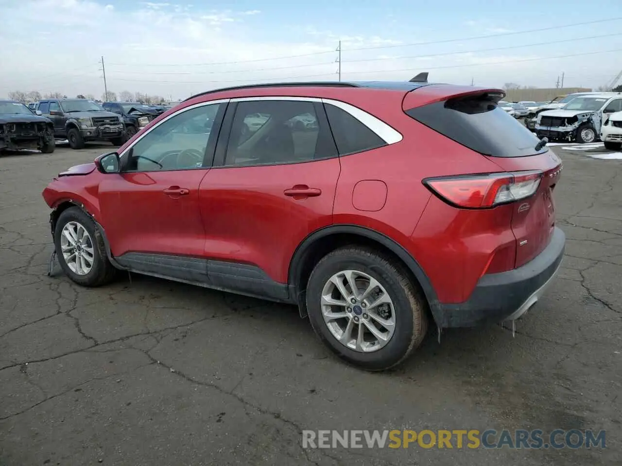 2 Photograph of a damaged car 1FMCU0G65LUB24205 FORD ESCAPE 2020