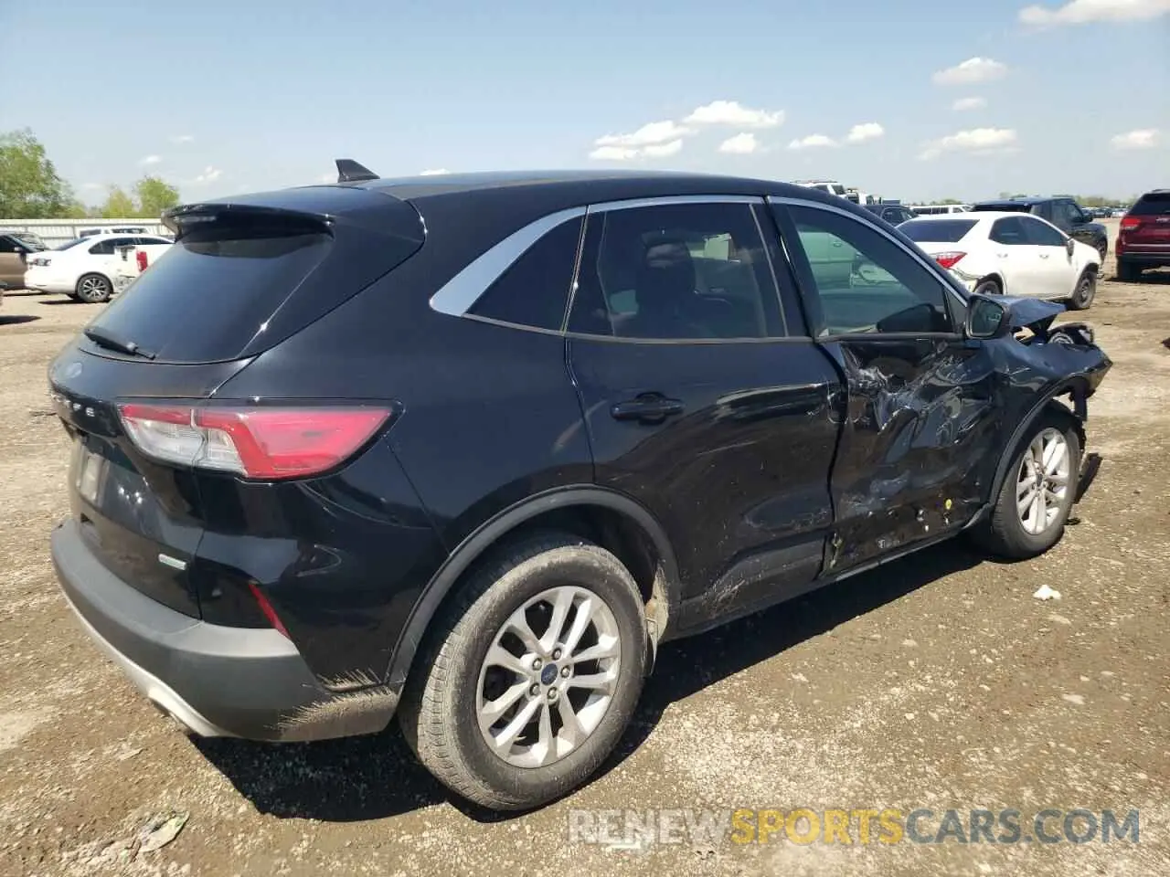 3 Photograph of a damaged car 1FMCU0G65LUB48617 FORD ESCAPE 2020