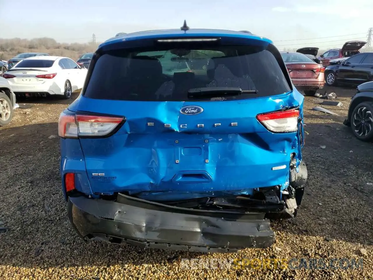 6 Фотография поврежденного автомобиля 1FMCU0G67LUA07242 FORD ESCAPE 2020