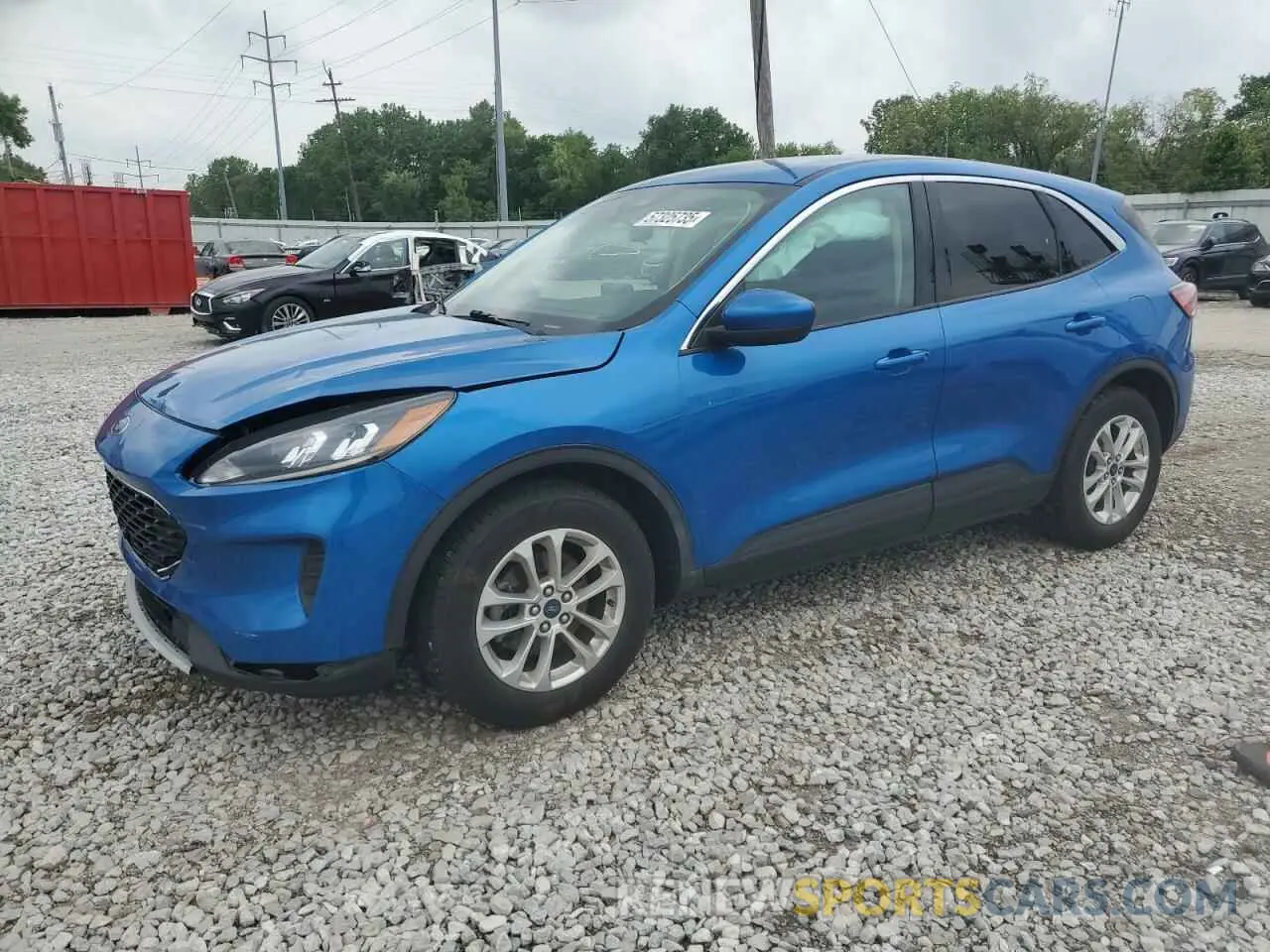 1 Photograph of a damaged car 1FMCU0G67LUA98433 FORD ESCAPE 2020