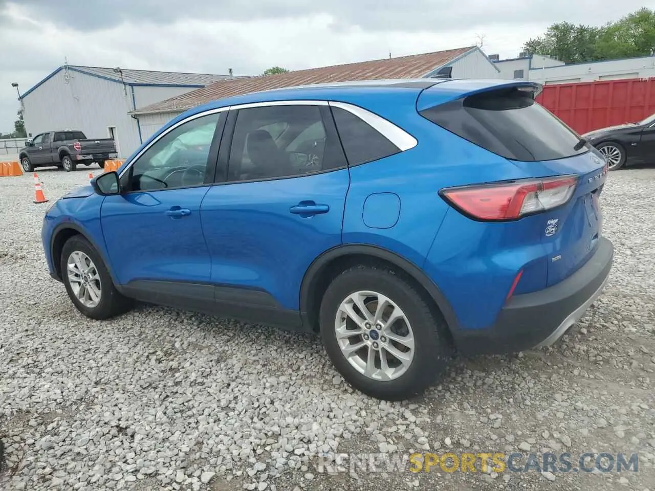 2 Photograph of a damaged car 1FMCU0G67LUA98433 FORD ESCAPE 2020