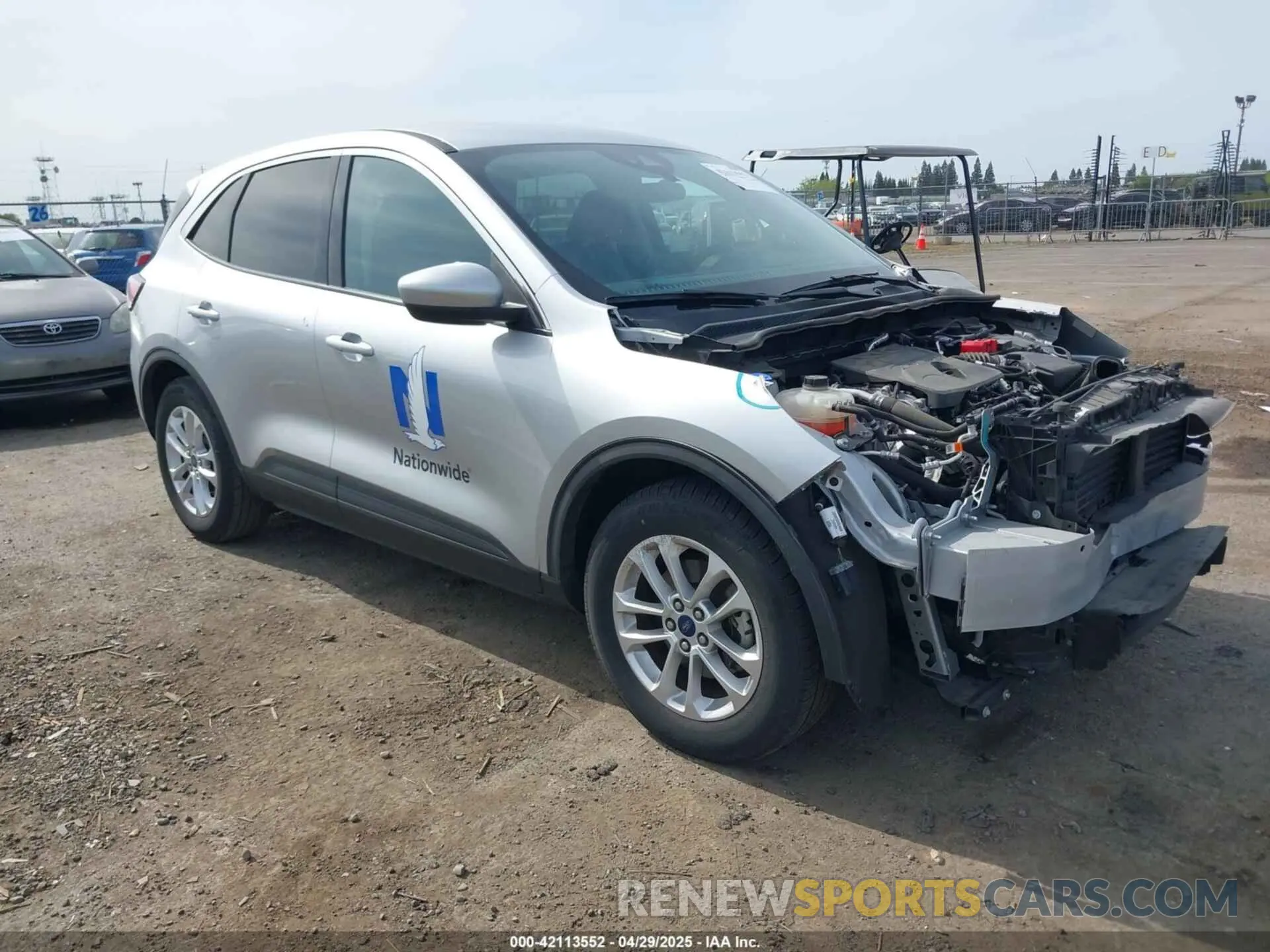 1 Фотография поврежденного автомобиля 1FMCU0G68LUA82385 FORD ESCAPE 2020
