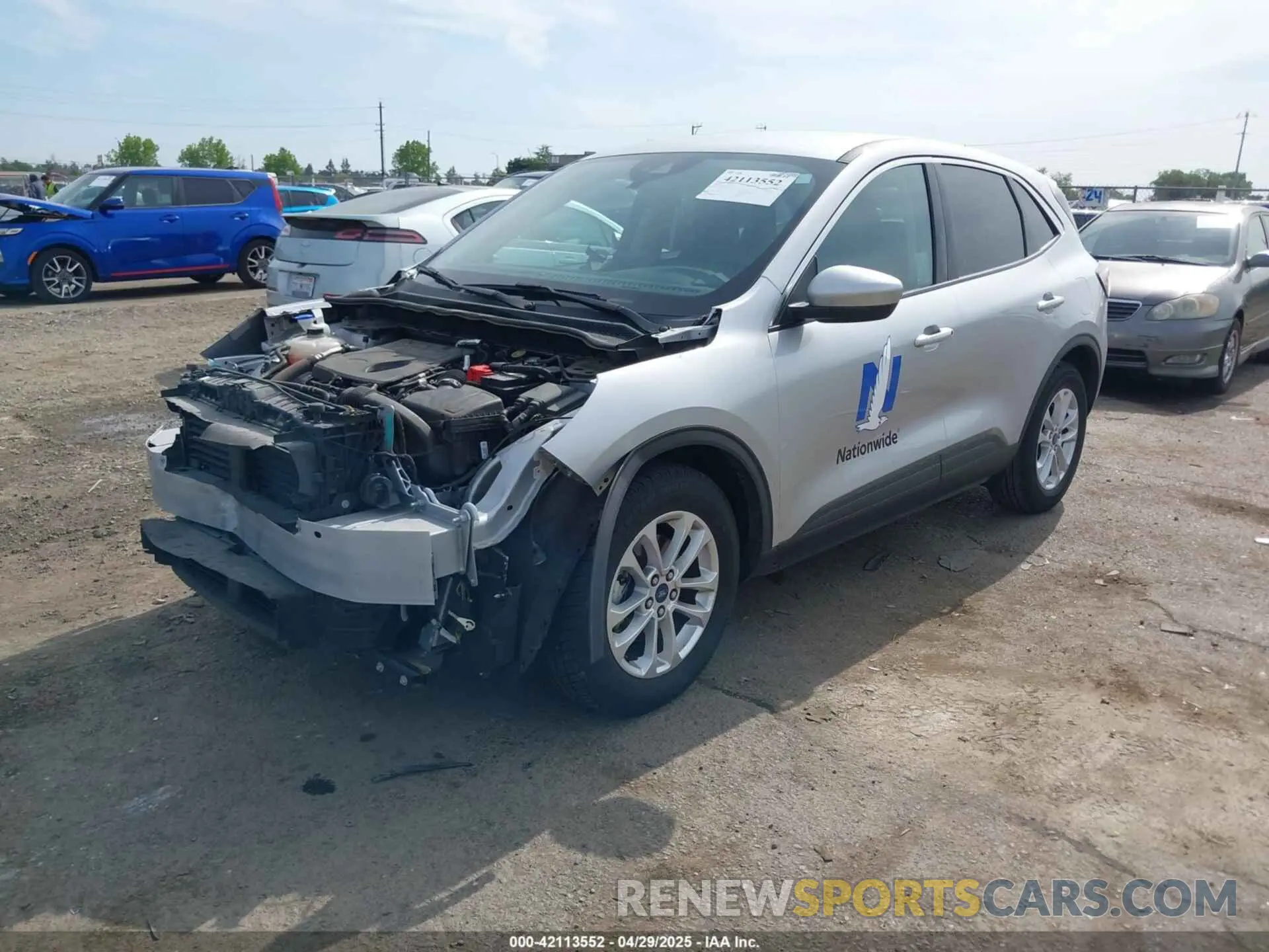 2 Фотография поврежденного автомобиля 1FMCU0G68LUA82385 FORD ESCAPE 2020