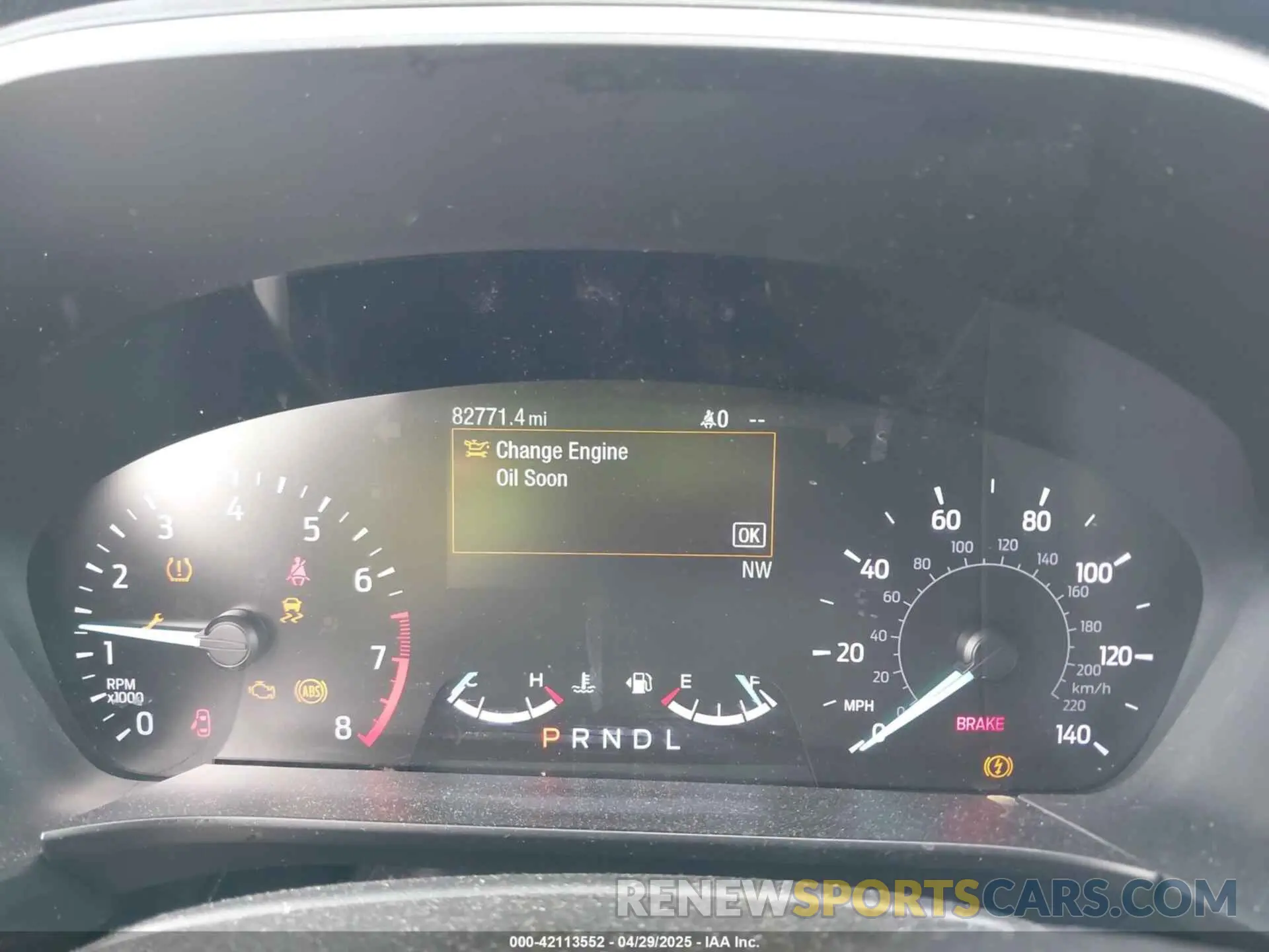 7 Фотография поврежденного автомобиля 1FMCU0G68LUA82385 FORD ESCAPE 2020