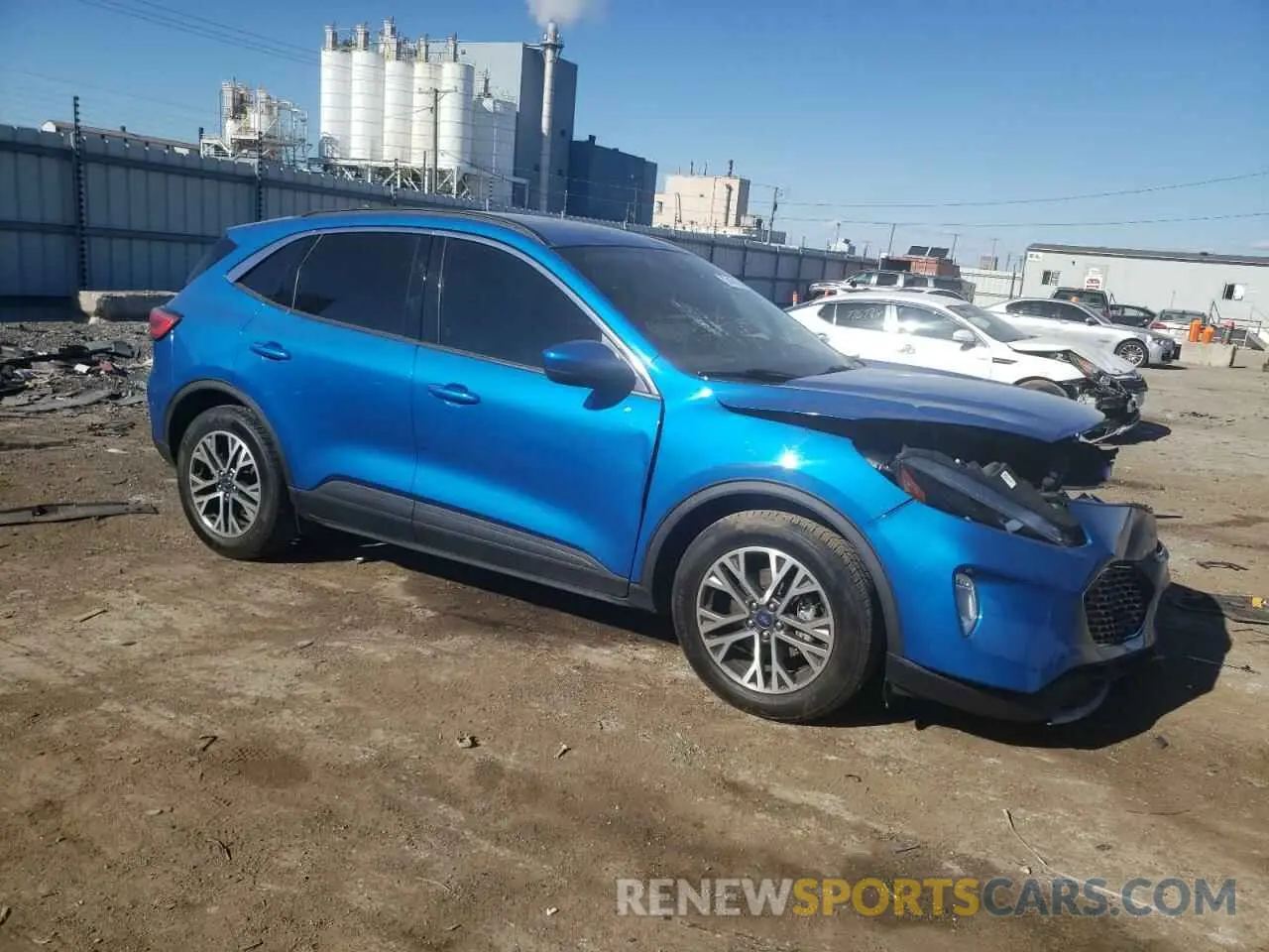 4 Photograph of a damaged car 1FMCU0H62LUB20529 FORD ESCAPE 2020