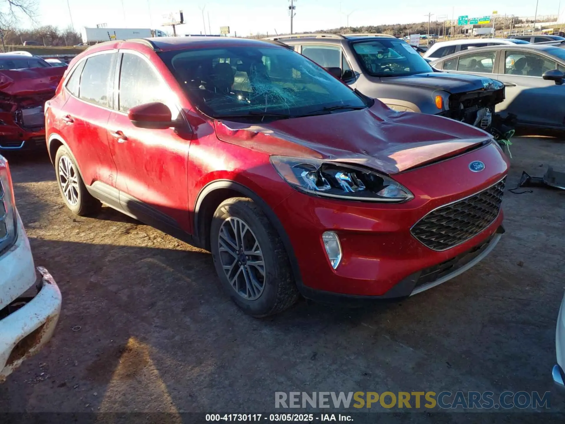 1 Фотография поврежденного автомобиля 1FMCU0H64LUC54152 FORD ESCAPE 2020