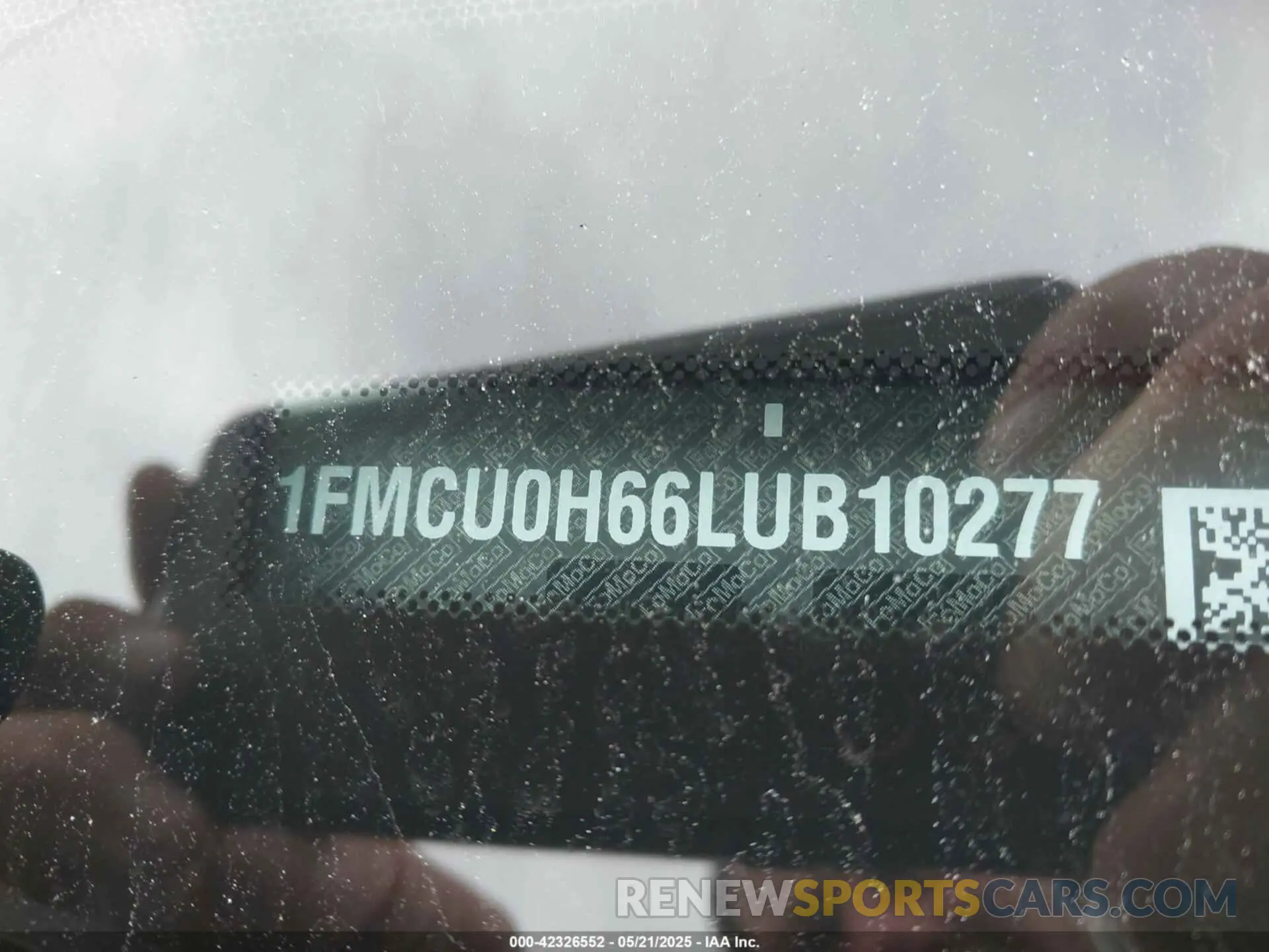 9 Фотография поврежденного автомобиля 1FMCU0H66LUB10277 FORD ESCAPE 2020