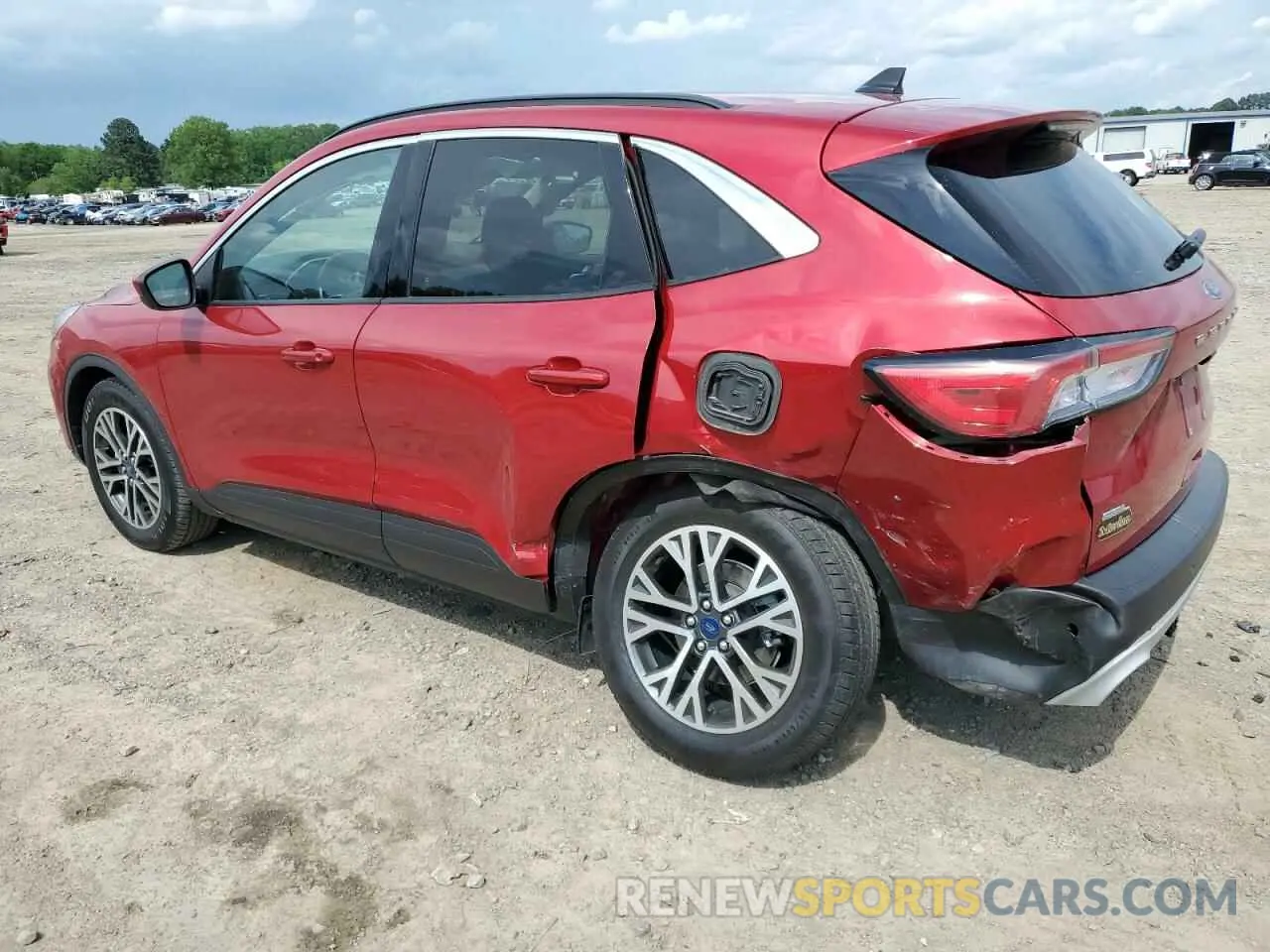 2 Photograph of a damaged car 1FMCU0H67LUA93652 FORD ESCAPE 2020