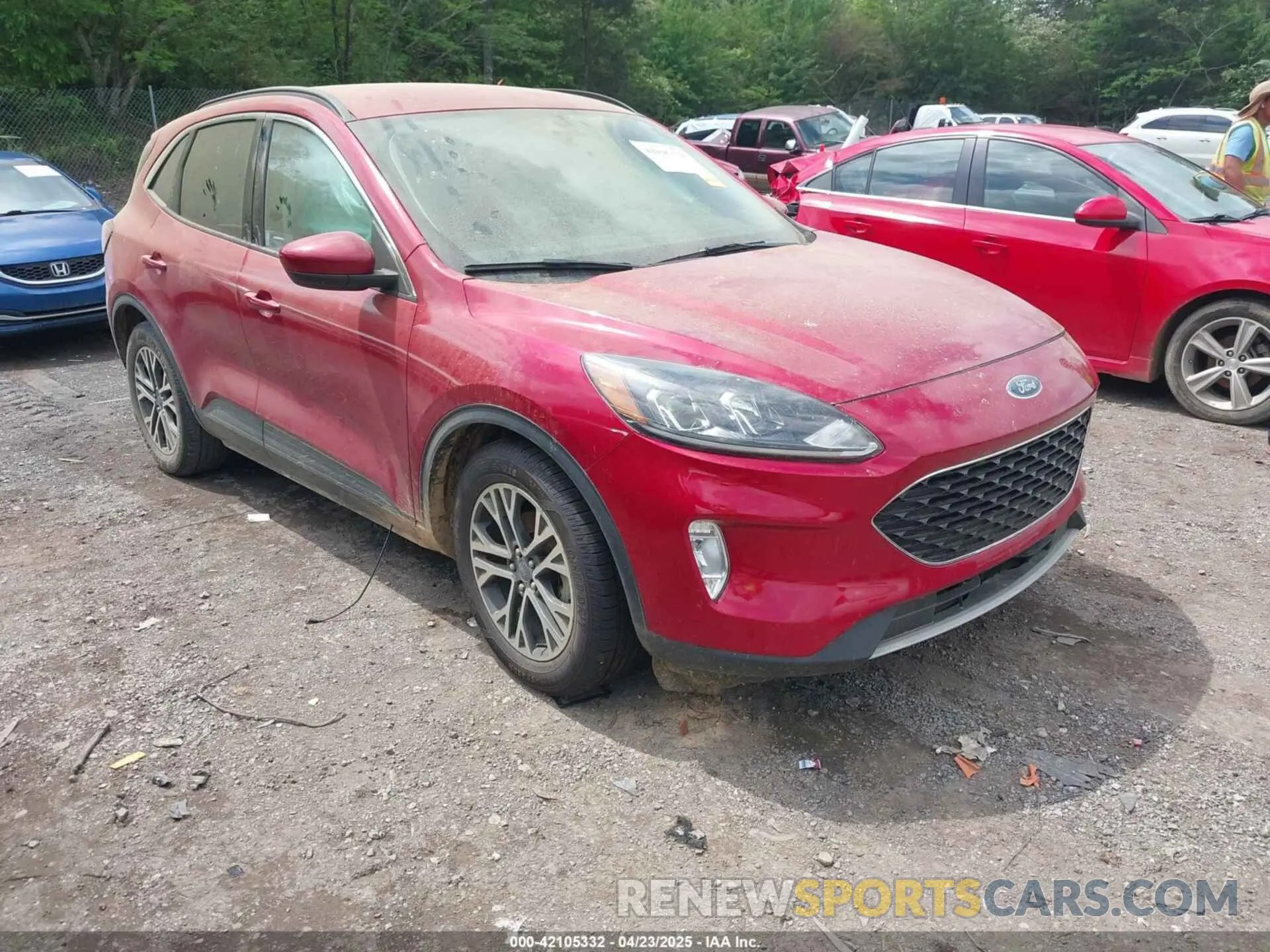 1 Фотография поврежденного автомобиля 1FMCU0H68LUA67514 FORD ESCAPE 2020