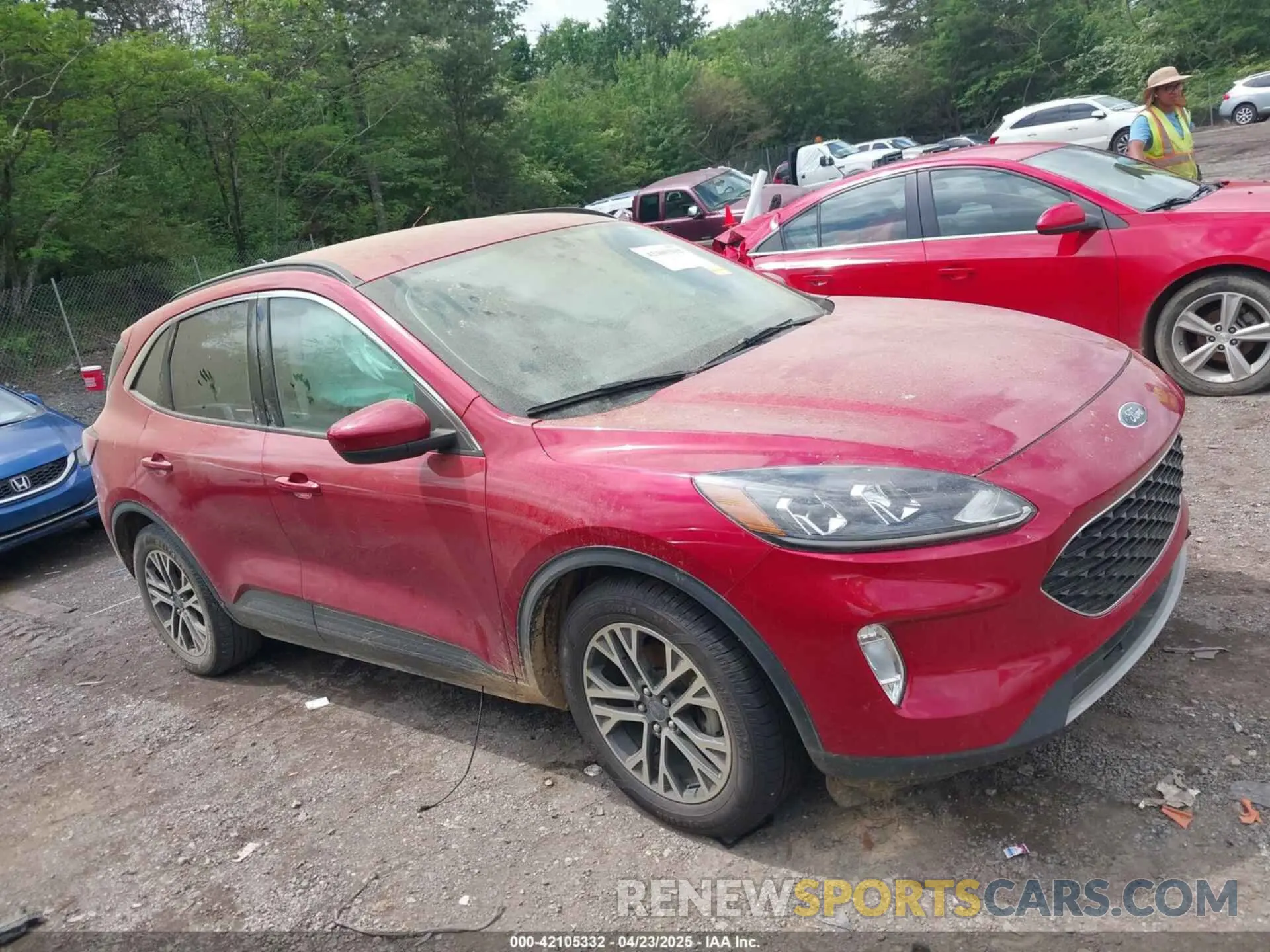 13 Фотография поврежденного автомобиля 1FMCU0H68LUA67514 FORD ESCAPE 2020