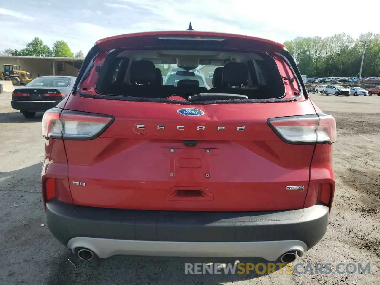 6 Photograph of a damaged car 1FMCU9BZ4LUB54527 FORD ESCAPE 2020