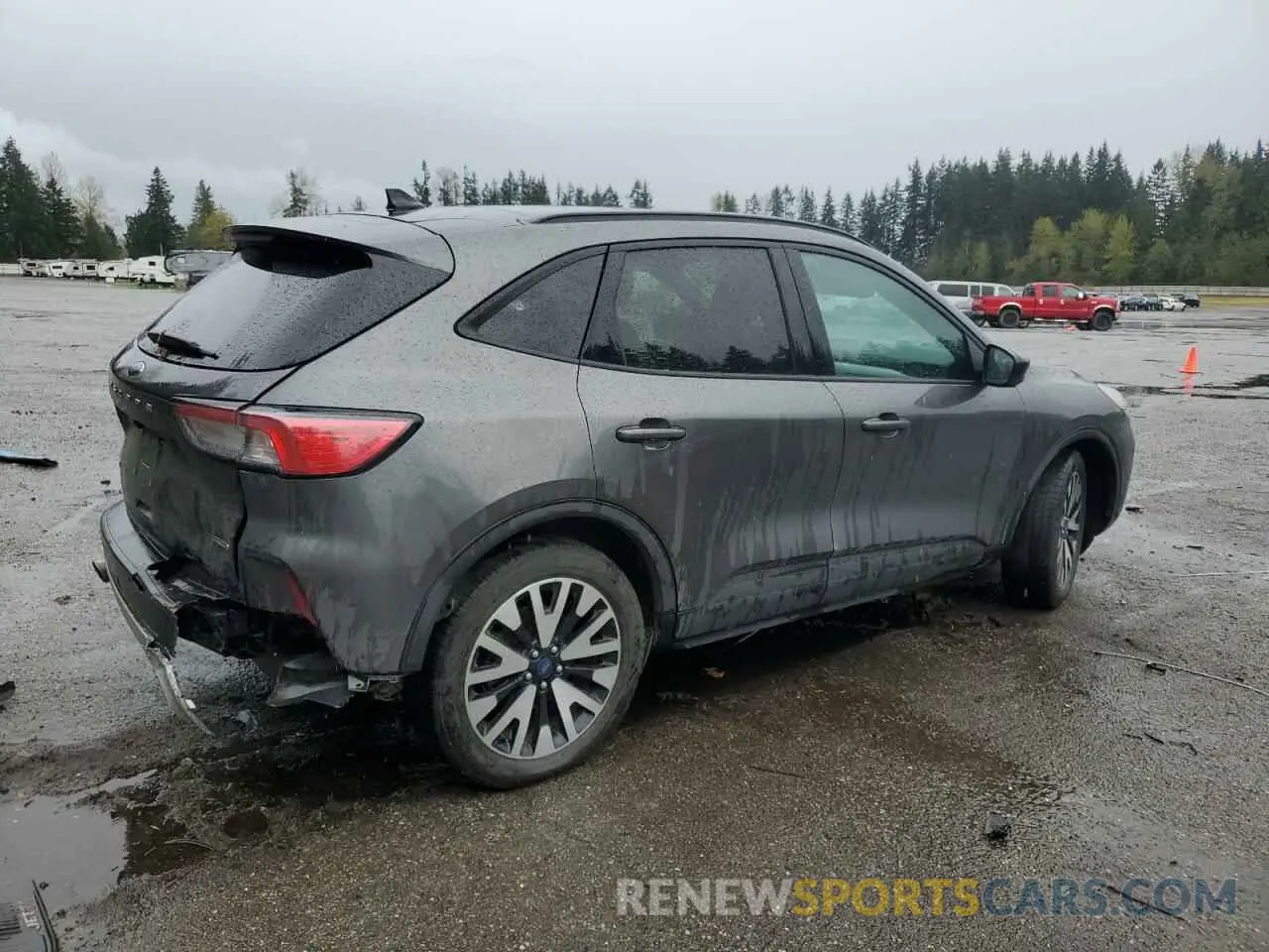 3 Photograph of a damaged car 1FMCU9BZ8LUB71282 FORD ESCAPE 2020