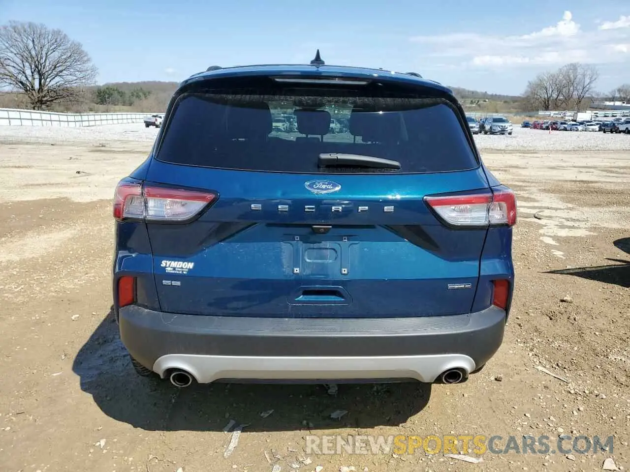 6 Фотография поврежденного автомобиля 1FMCU9BZ9LUA49126 FORD ESCAPE 2020