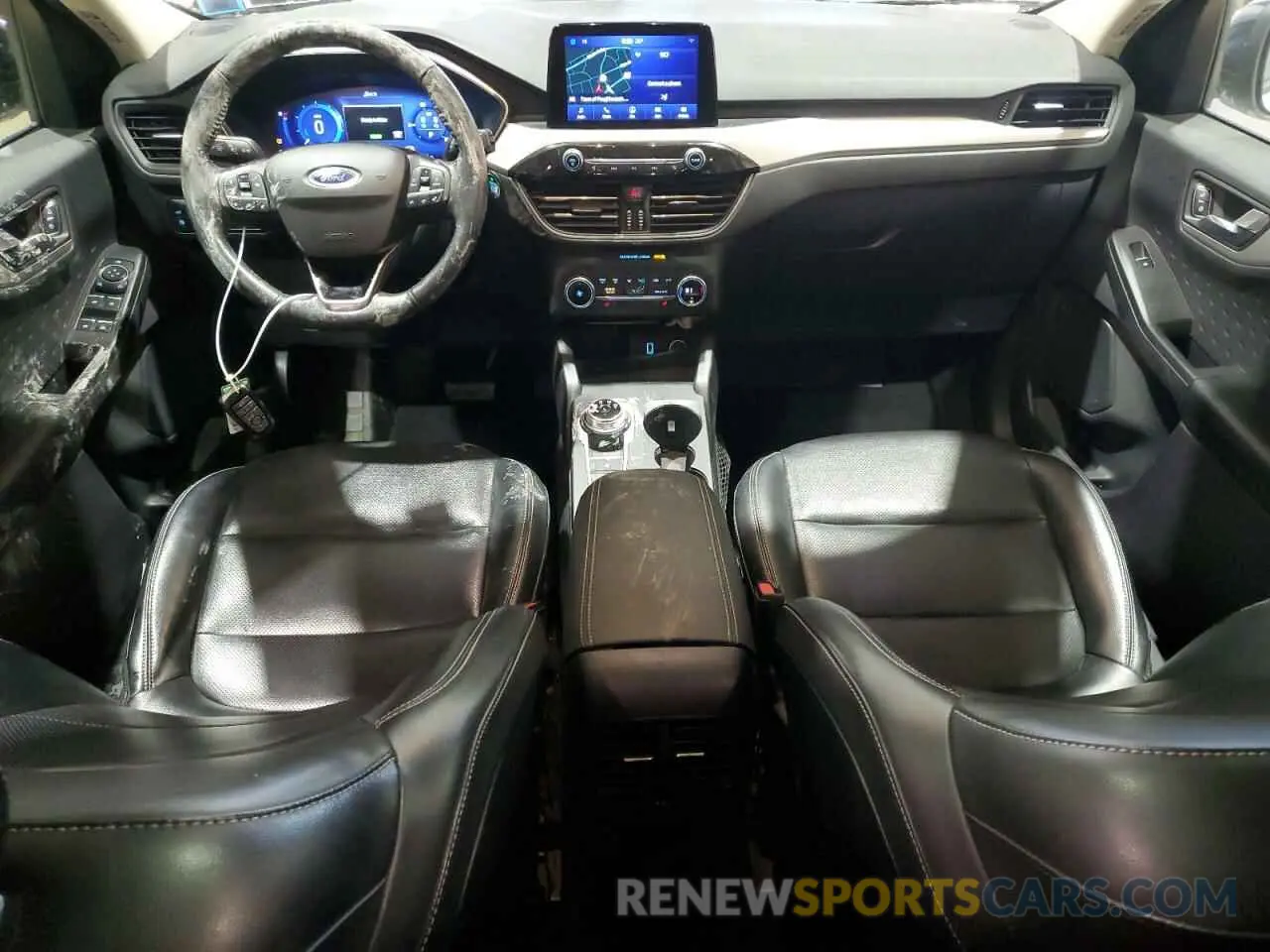 8 Фотография поврежденного автомобиля 1FMCU9BZXLUB13464 FORD ESCAPE 2020