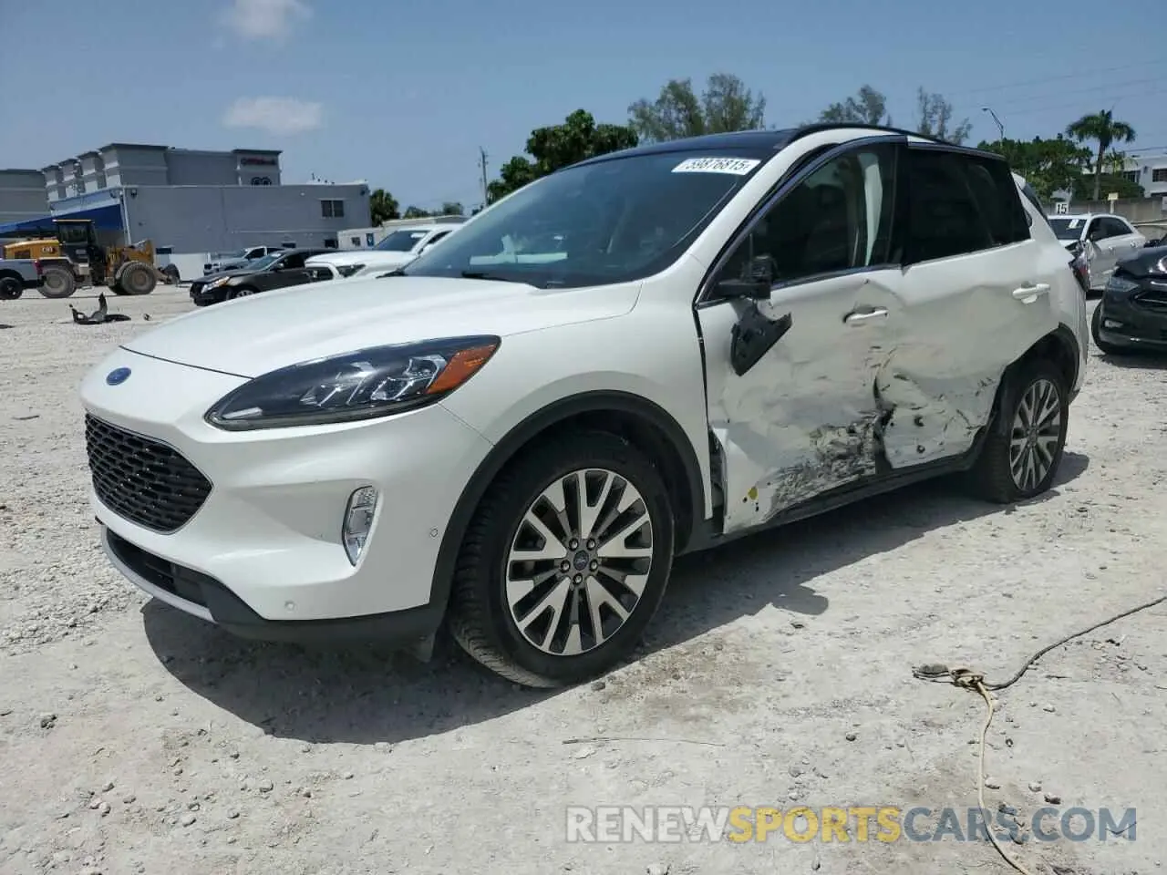 1 Photograph of a damaged car 1FMCU9DZ0LUB95931 FORD ESCAPE 2020